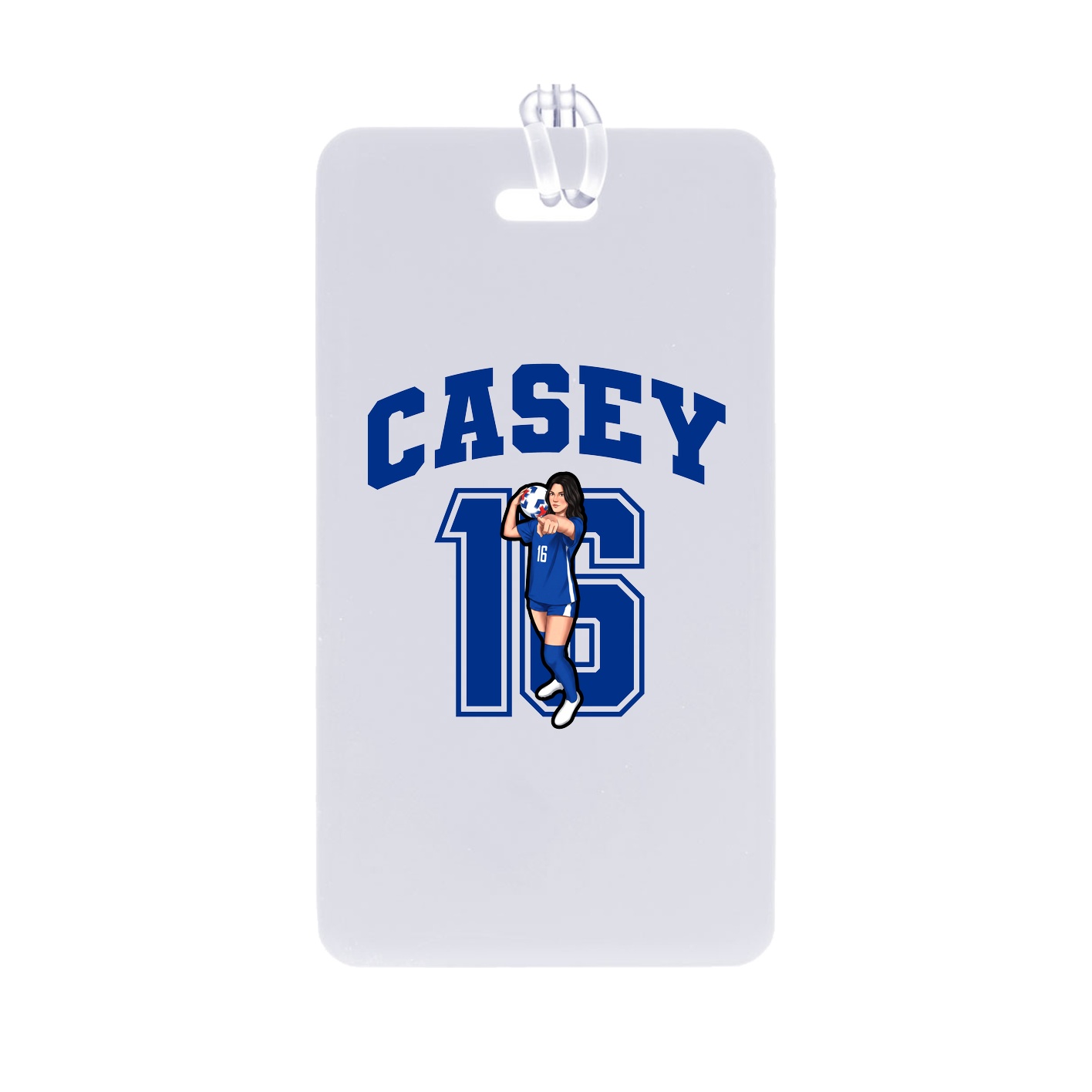 Bag Tag — Number in Classic