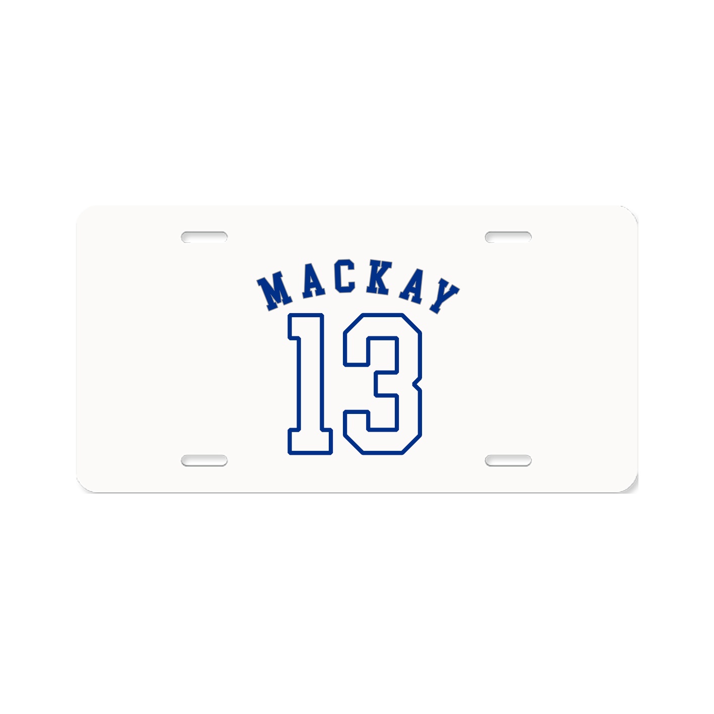 License Plate — Shirsey Arch in Classic