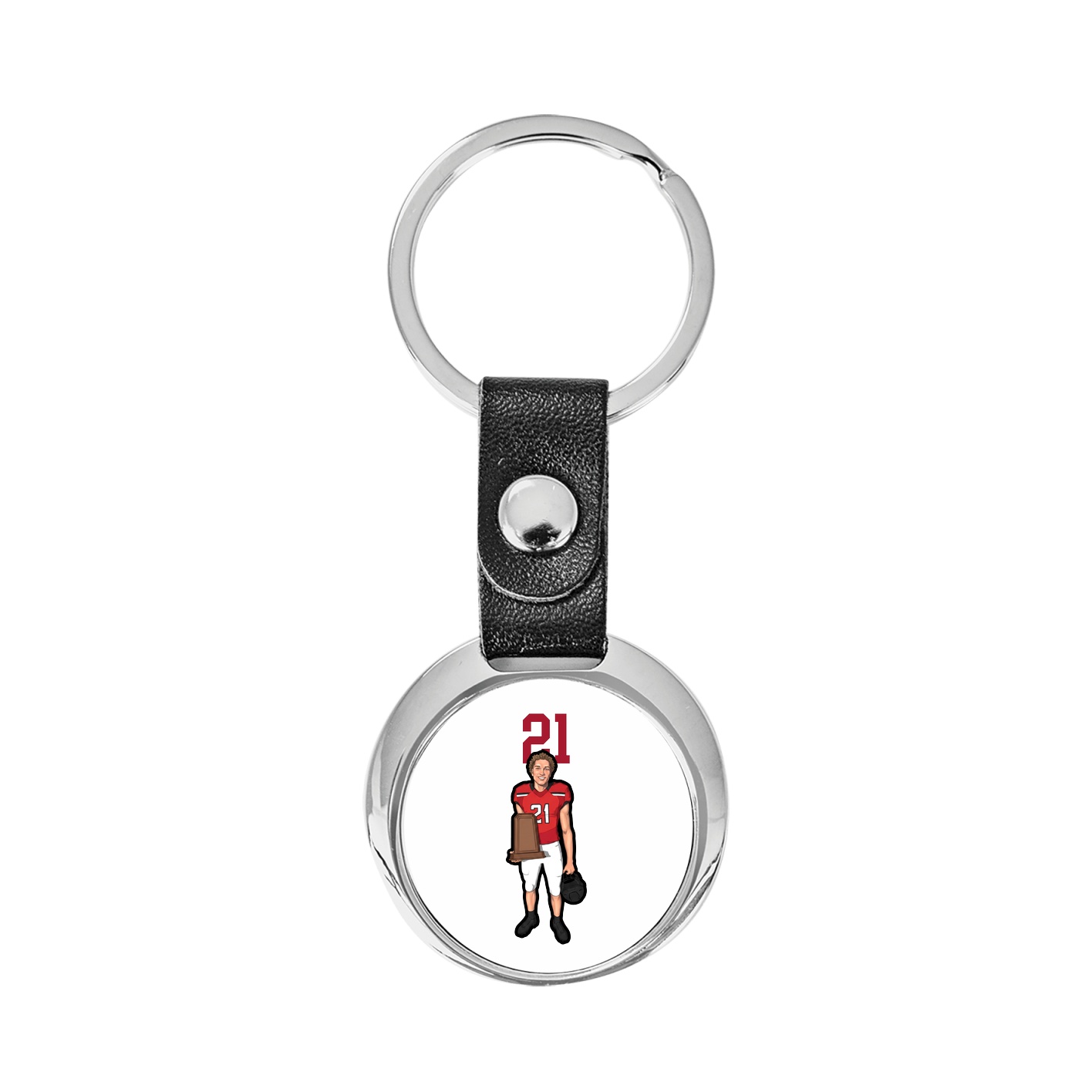 Key Chain — Number Top in Classic