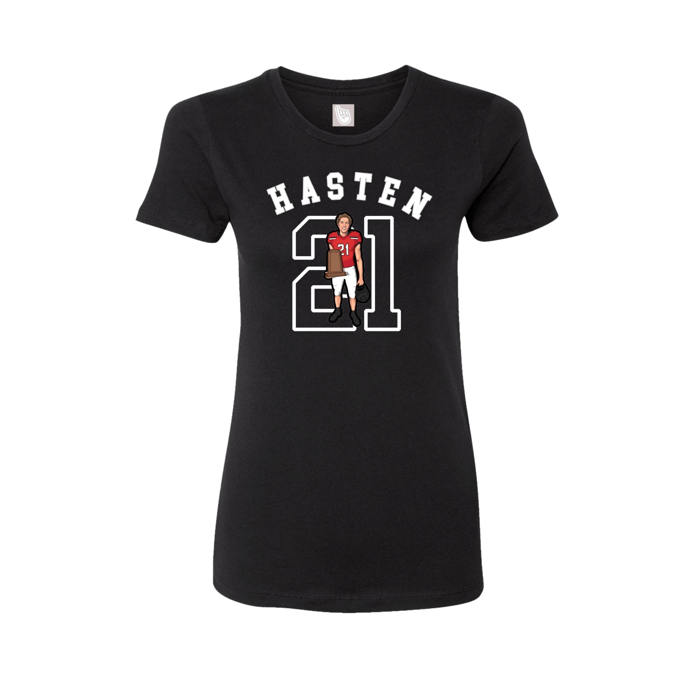 Womens Tee — Shirsey Arch in Black