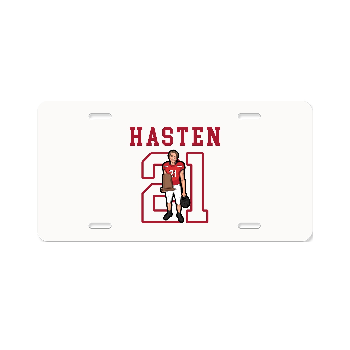 License Plate — Shirsey in Classic