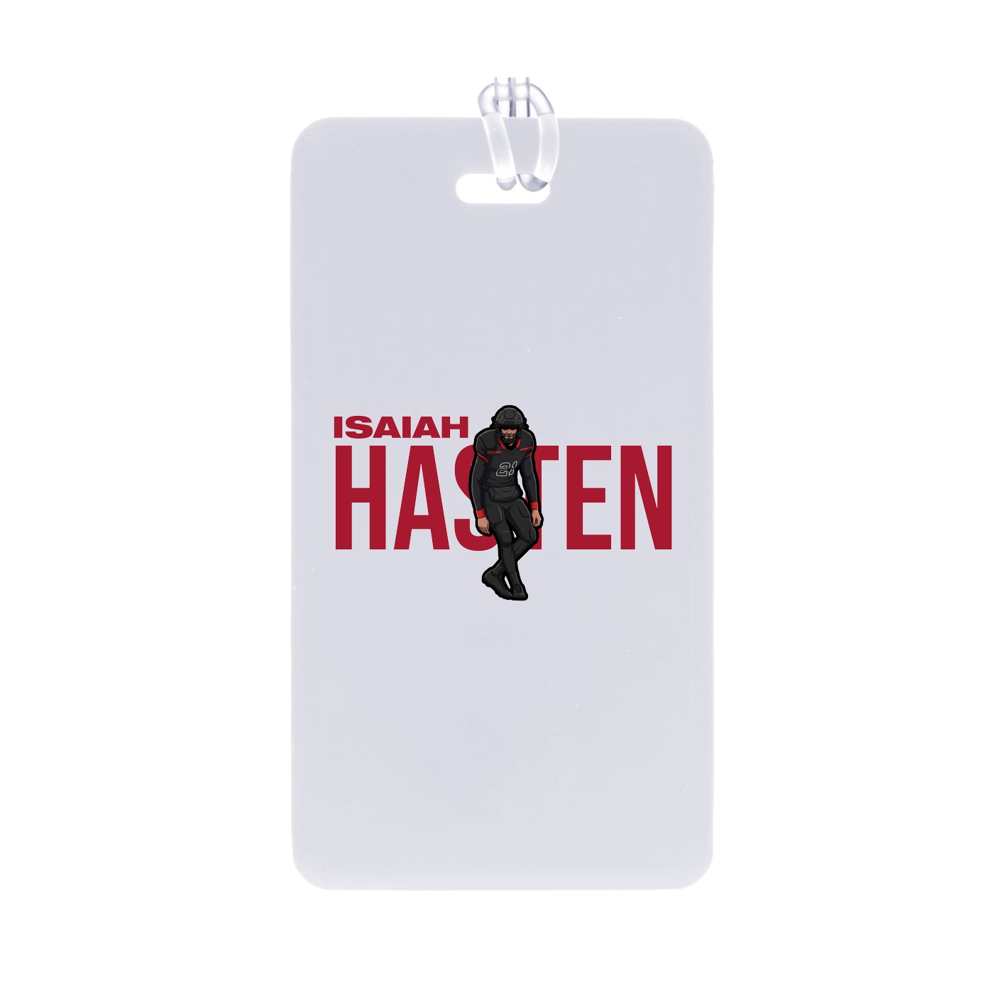 Bag Tag — Player Name in Classic