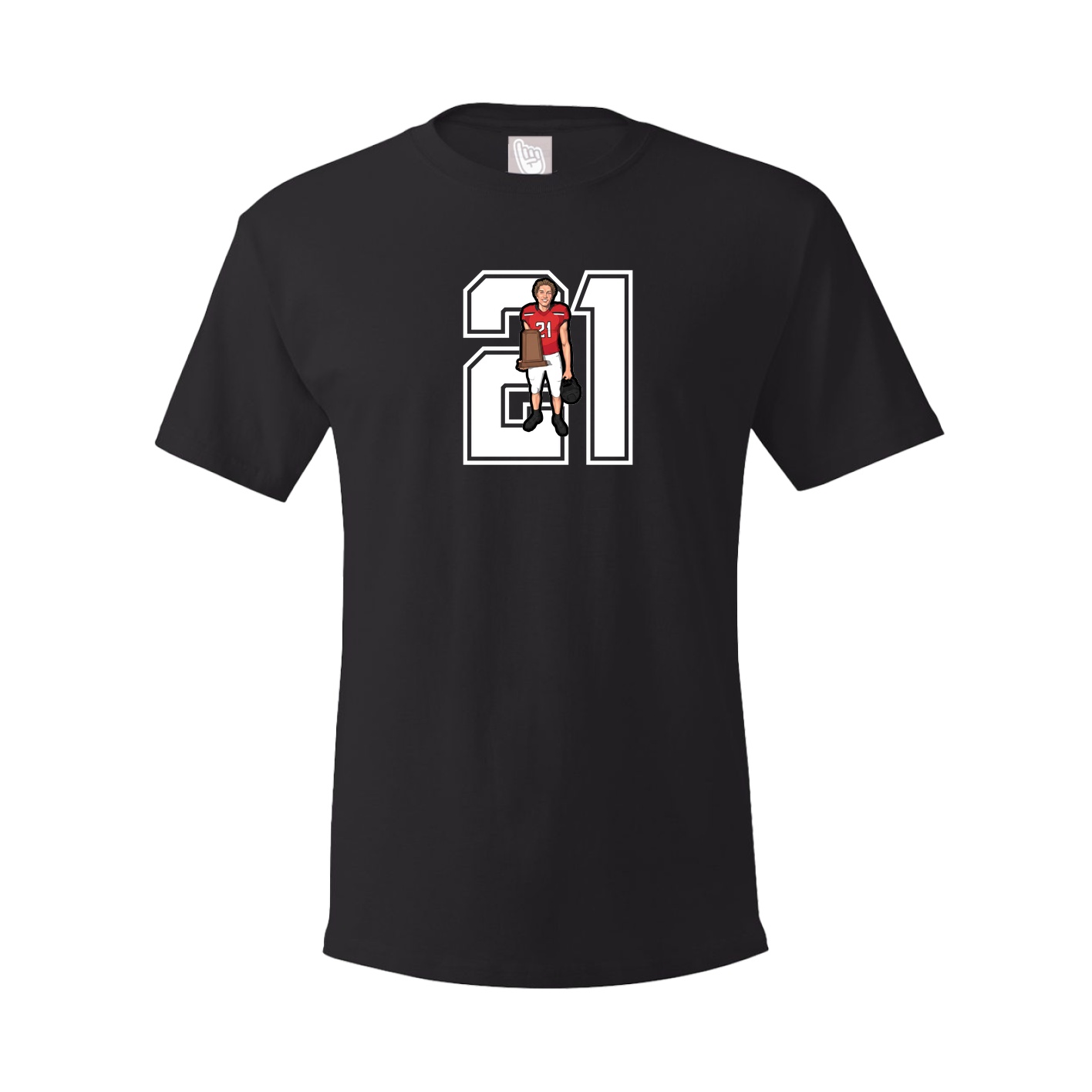 Tee — Number in Black