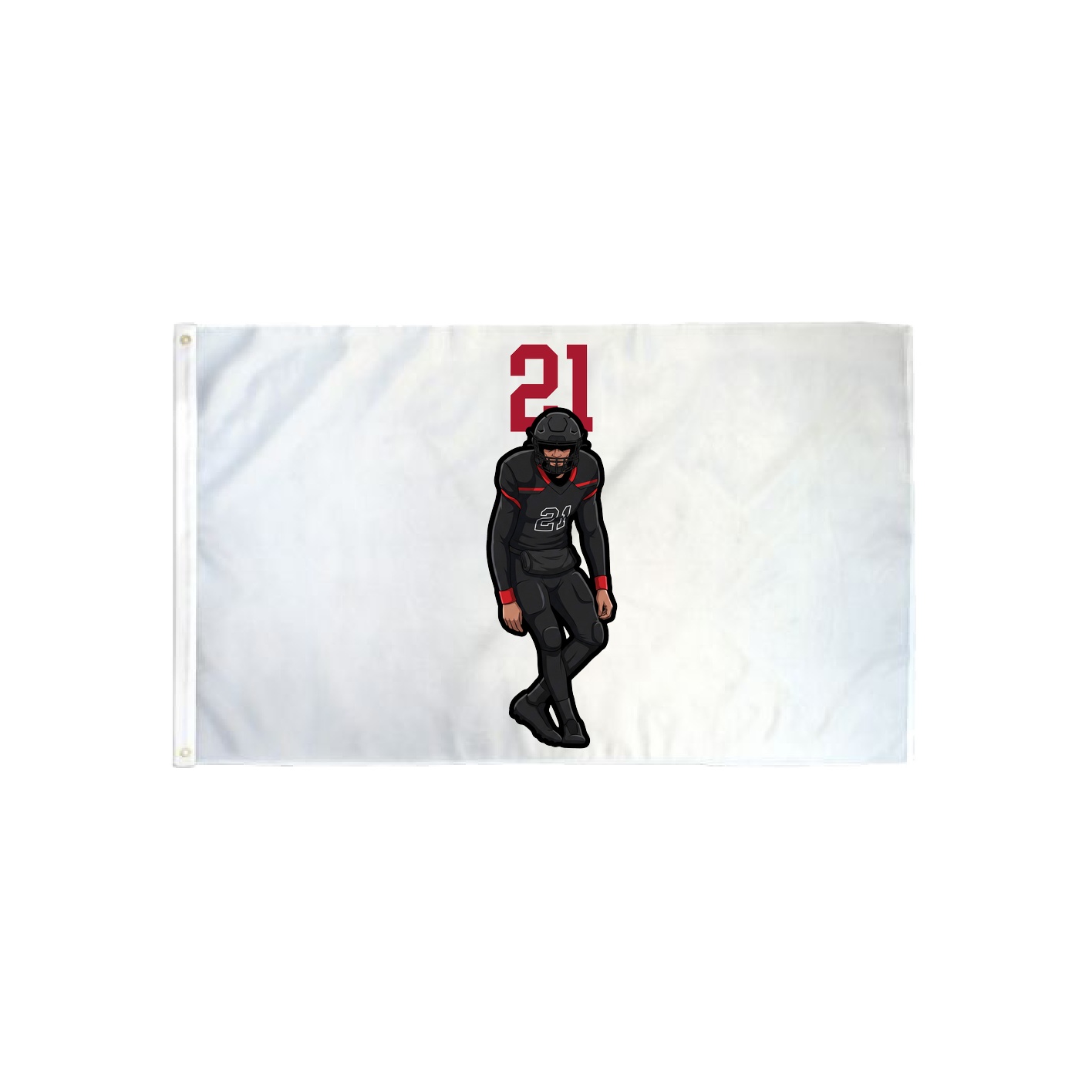 3x5 Flag — Number Top in Classic