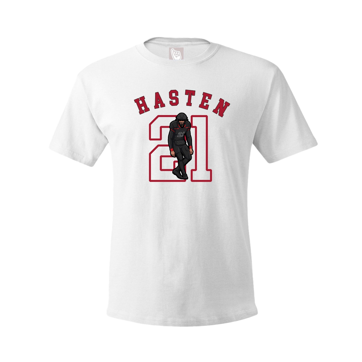 Youth Tee — Shirsey Arch in White