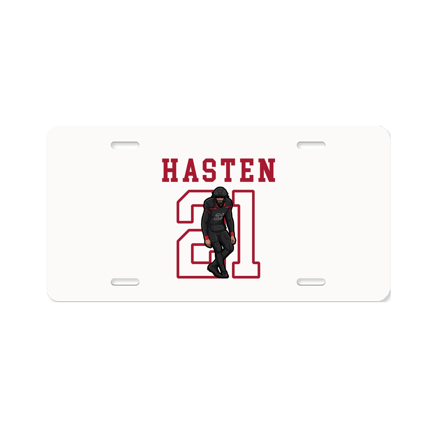 Aluminum License Plate