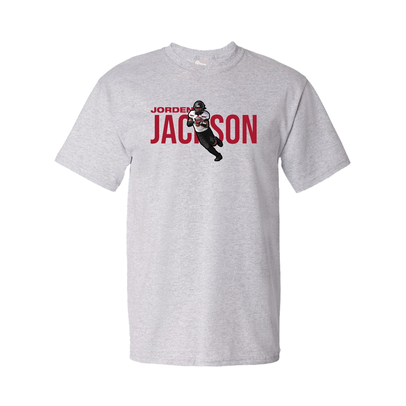 Youth Tee — Player Name in Grey