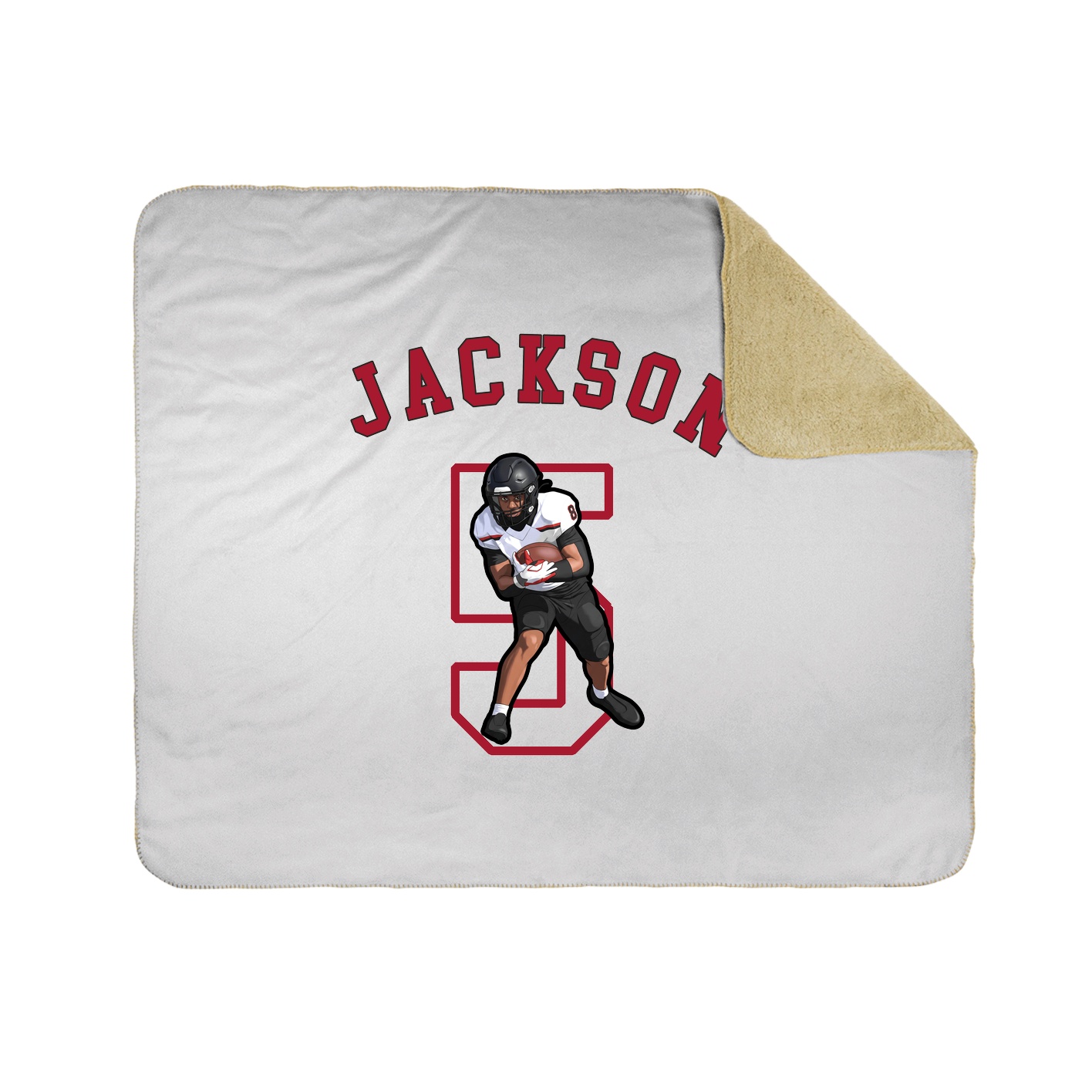Throw Blanket — Shirsey Arch in White