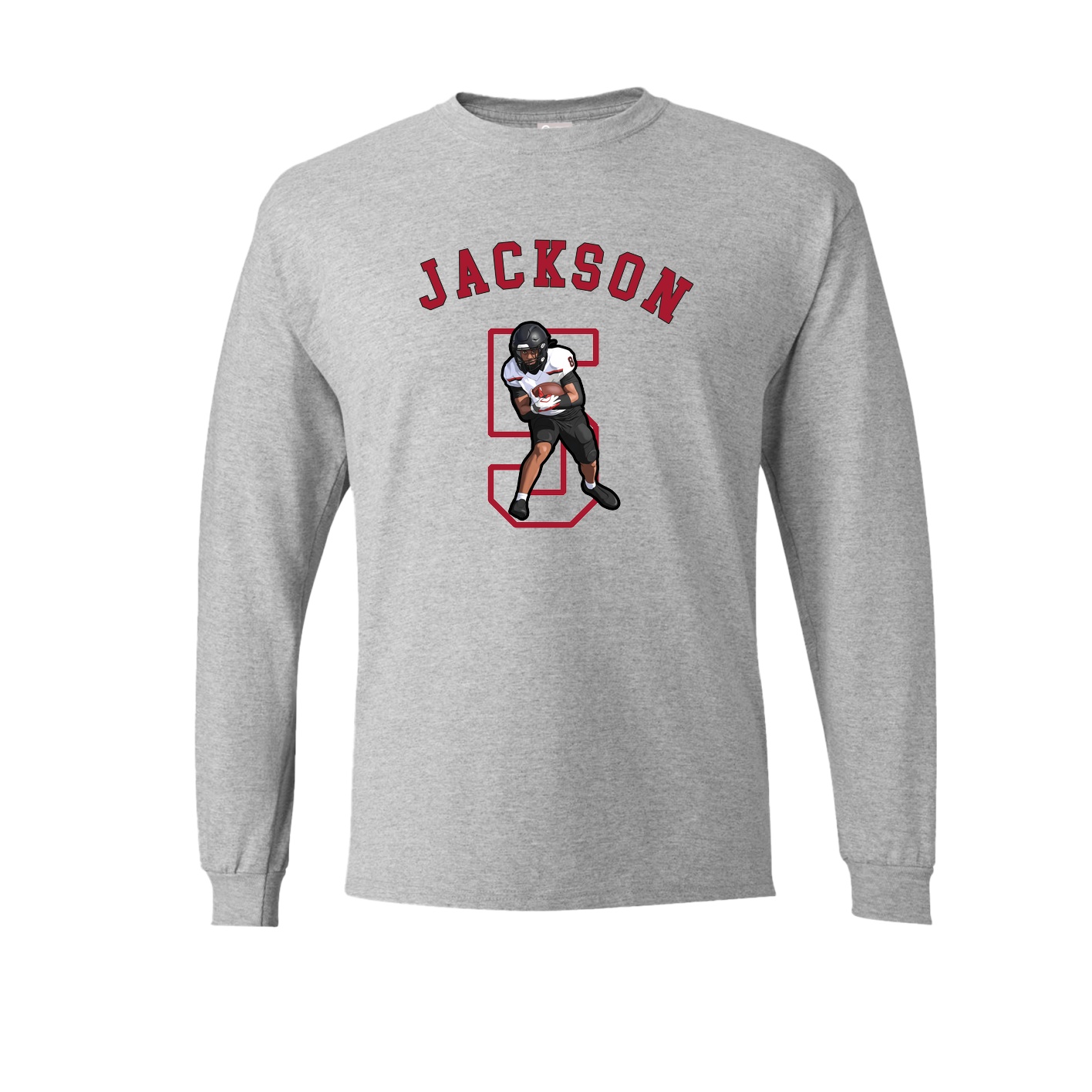 Long Sleeve Tee — Shirsey Arch in Grey