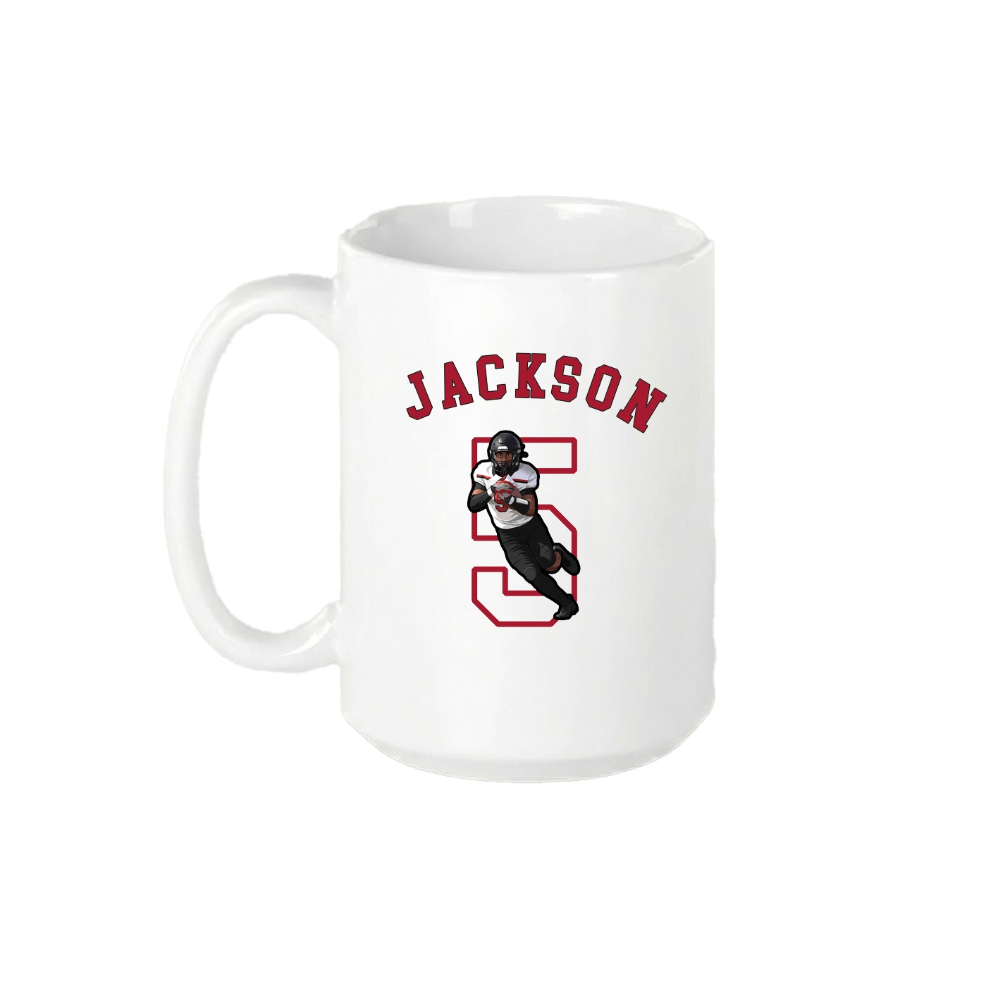 15oz Coffee Mug — Shirsey Arch in White