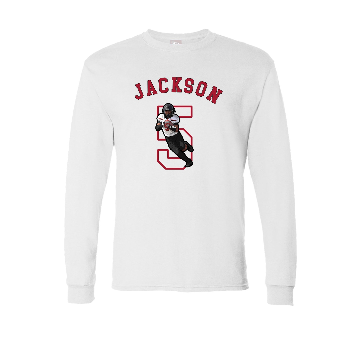 Long Sleeve Tee — Shirsey Arch in White