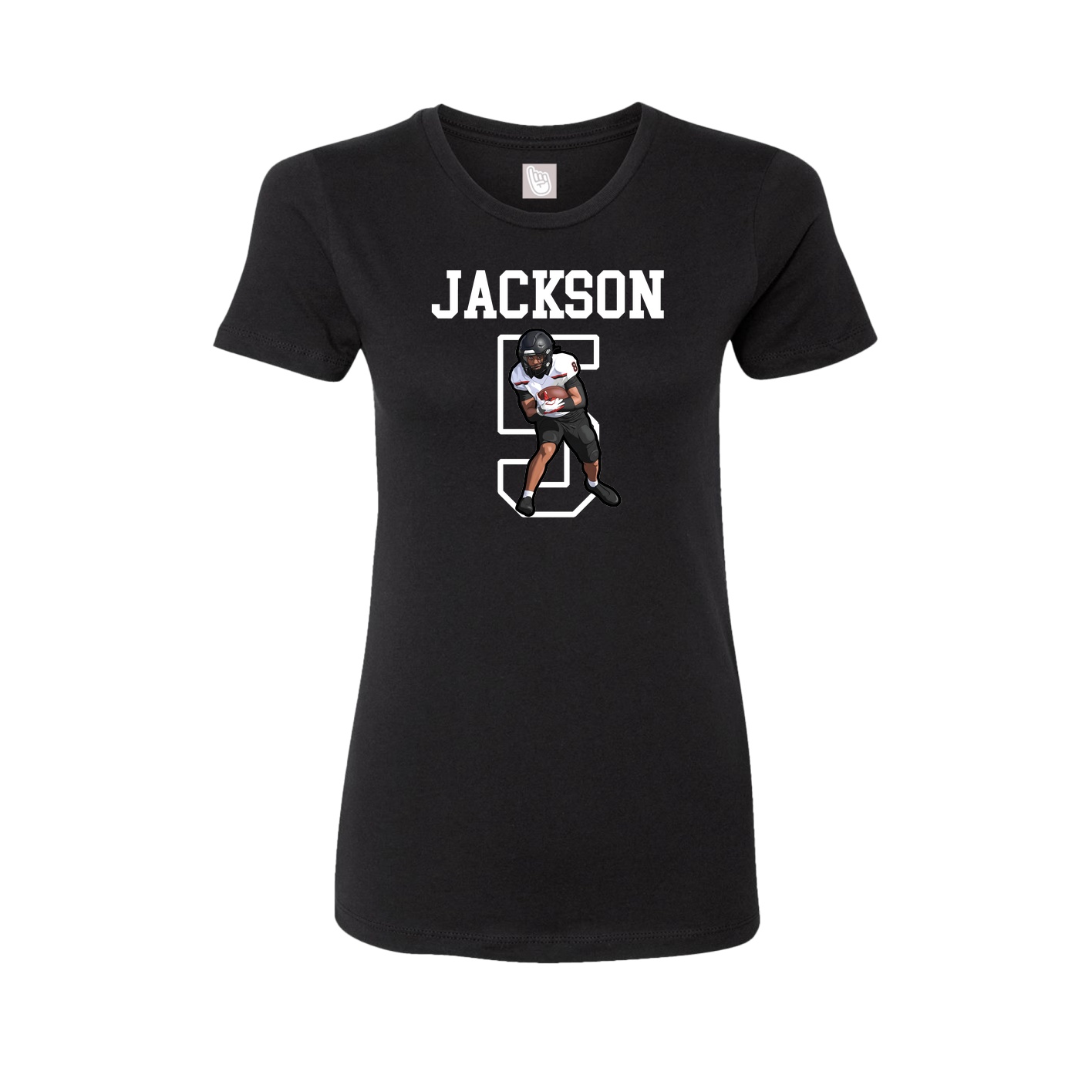 Fitted Women's Tee — Shirsey in Black