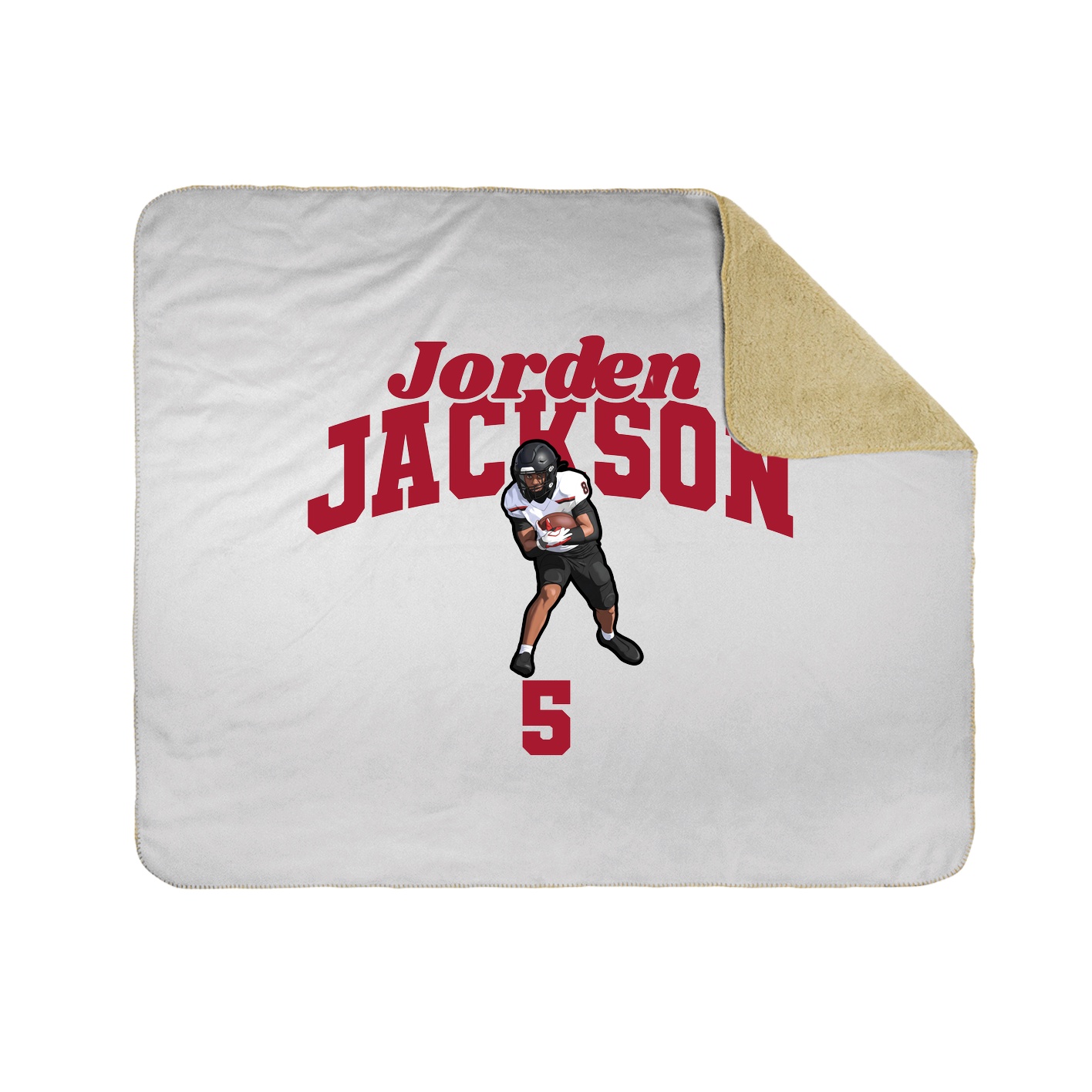 Throw Blanket — Signature Arch in White