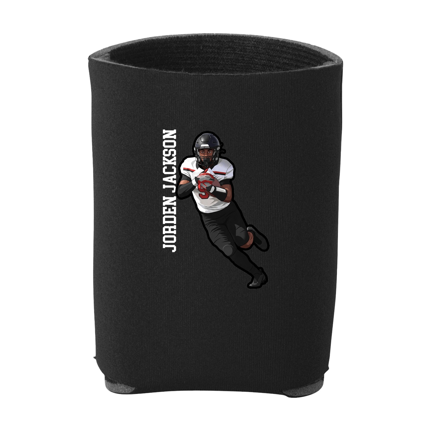 Can Holder — Name Vertical in Black