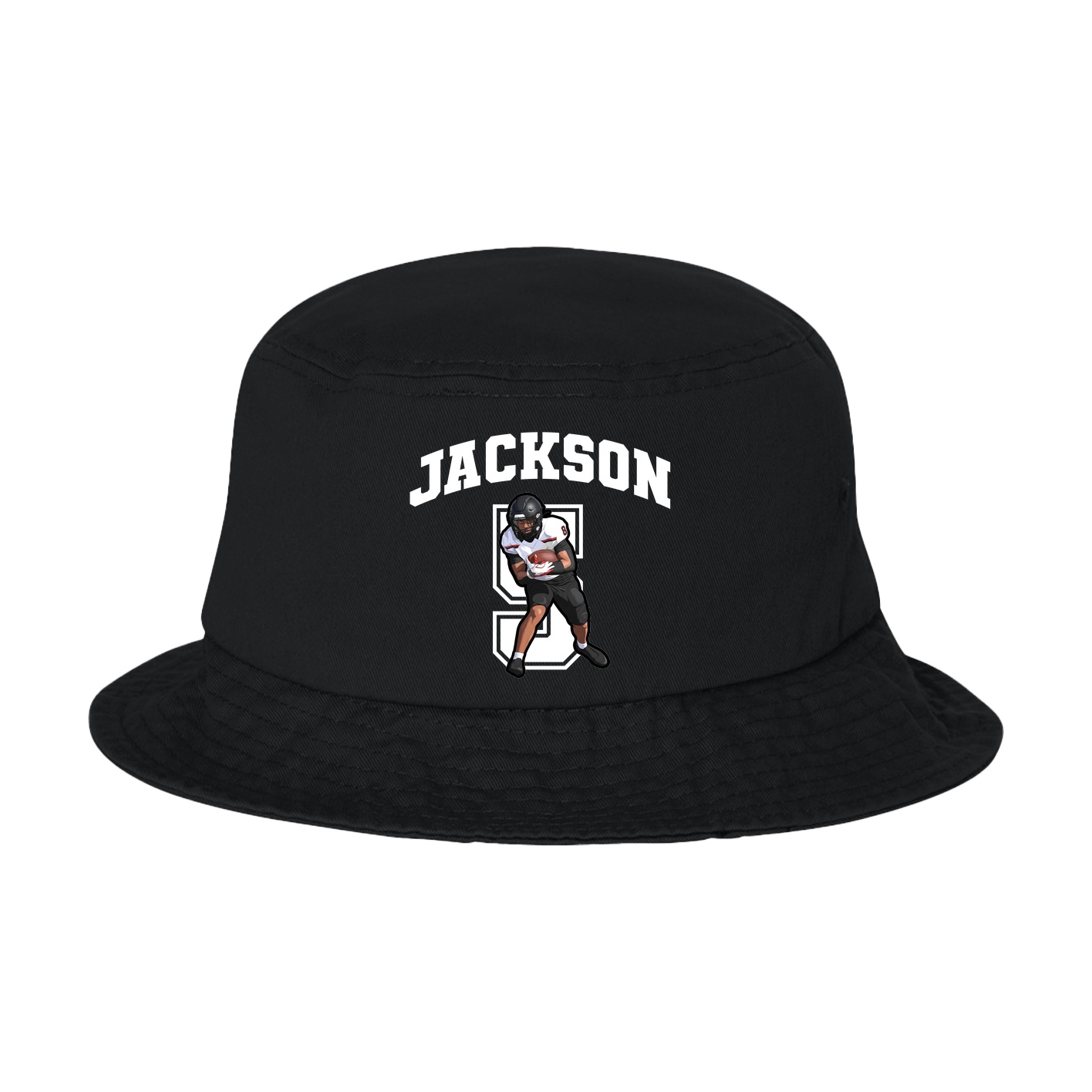 Bucket Cap — Number in Black