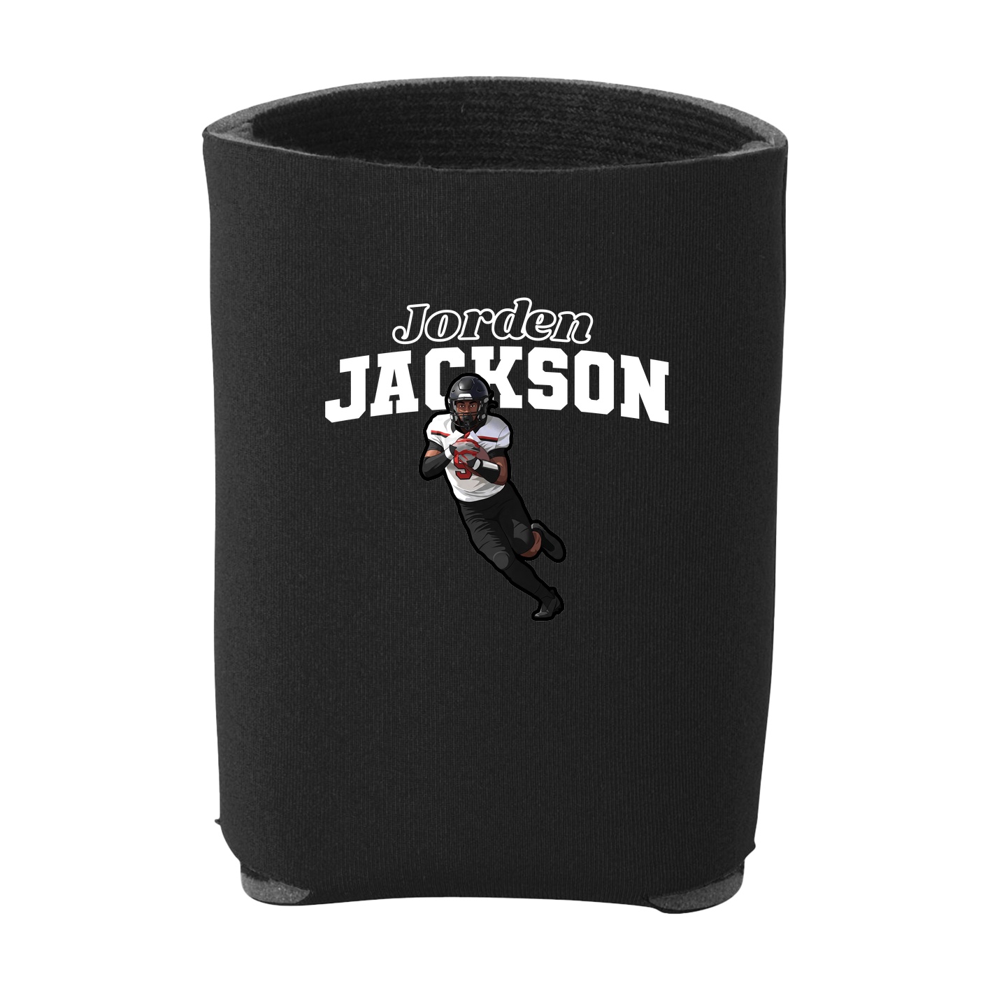 Can Holder — Name Arch in Black