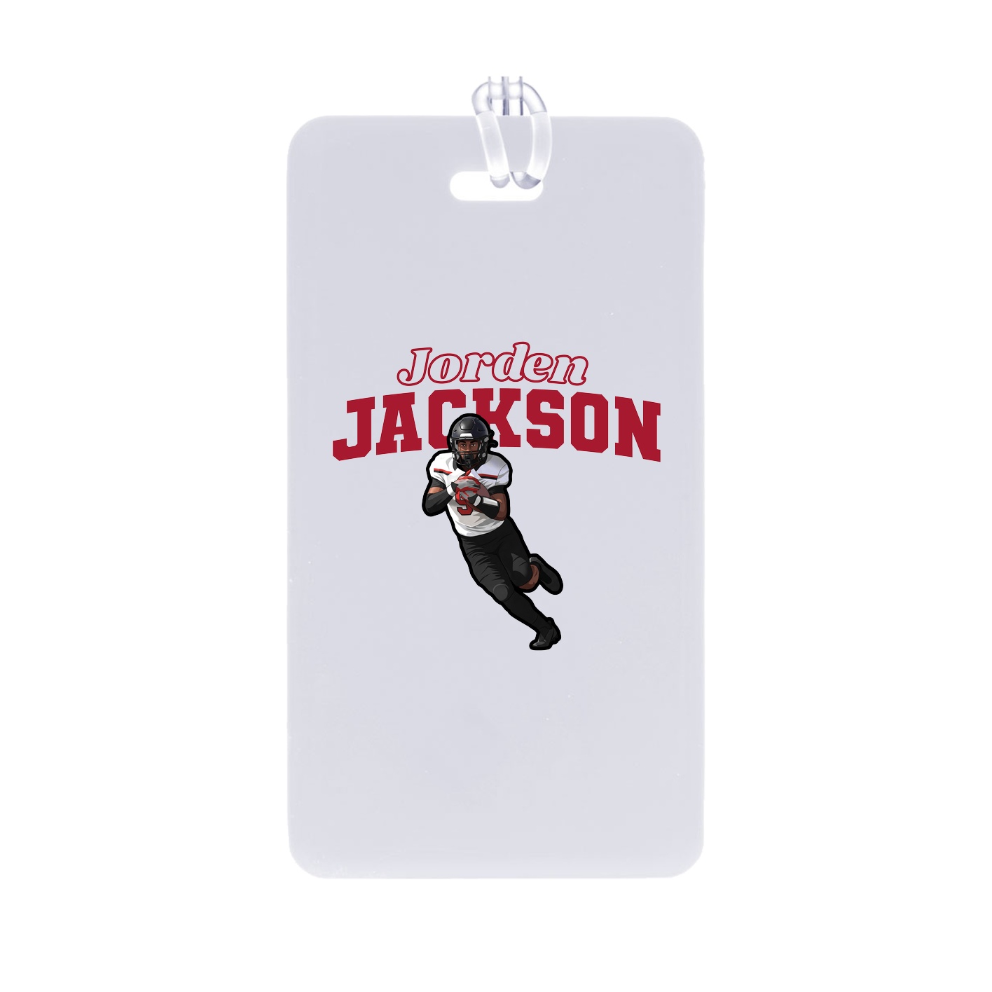 Bag Tag — Name Arch in Classic