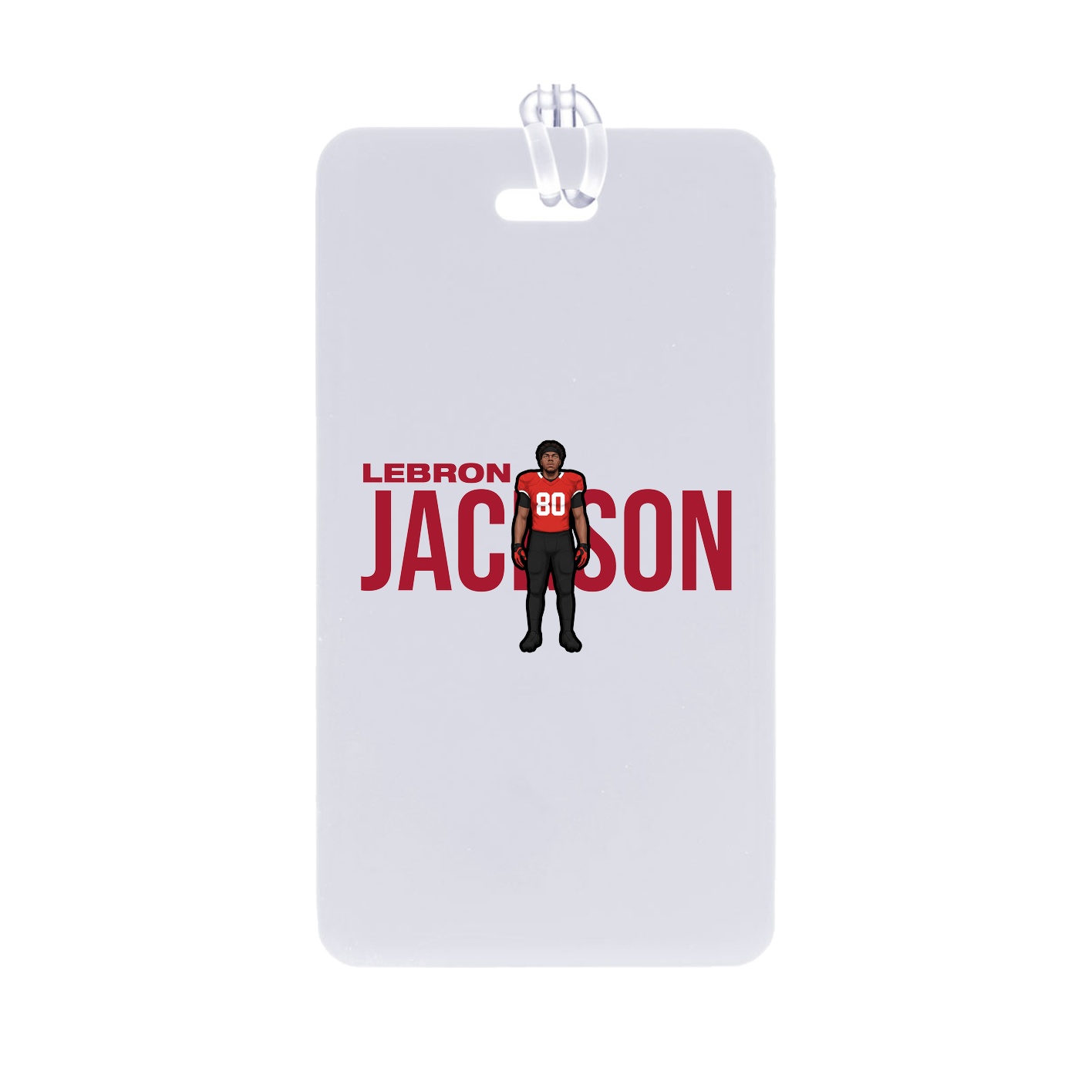 Bag Tag — Player Name in Classic
