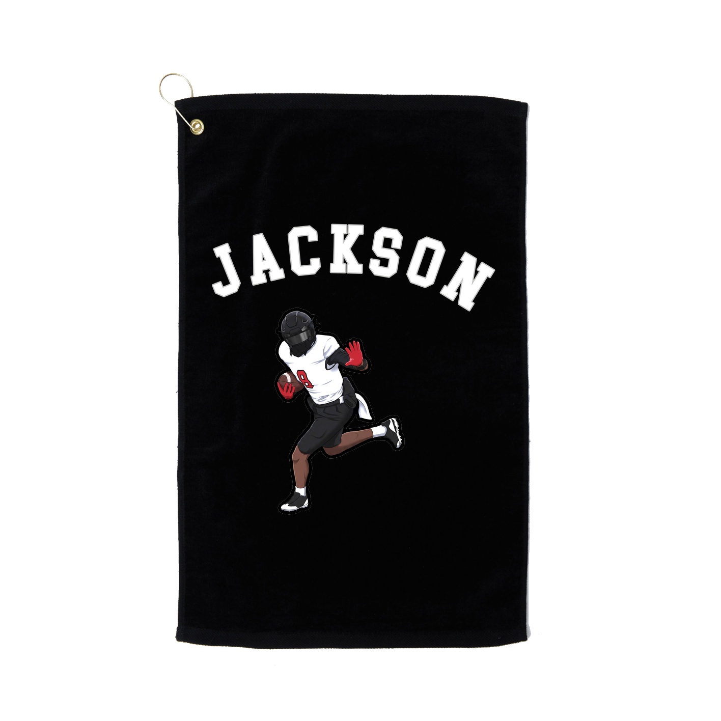 Golf Towel — Shirsey Arch in Black