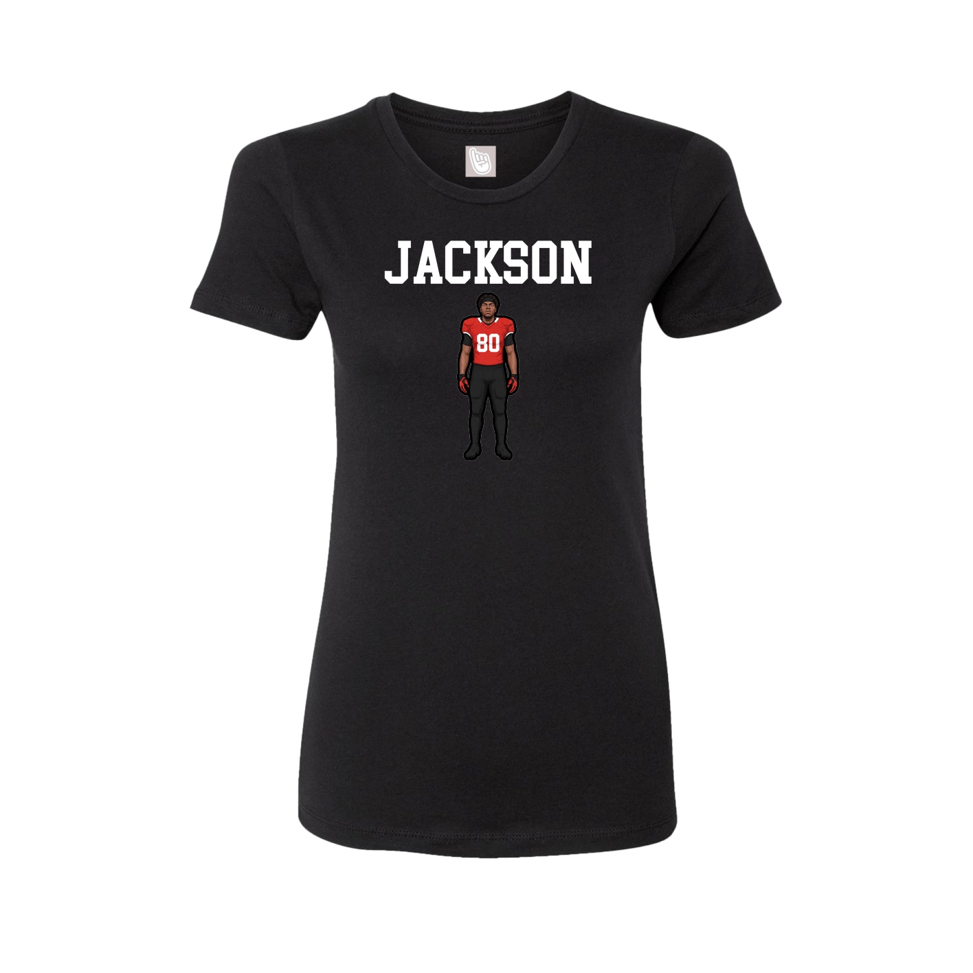 Fitted Women's Tee — Shirsey in Black