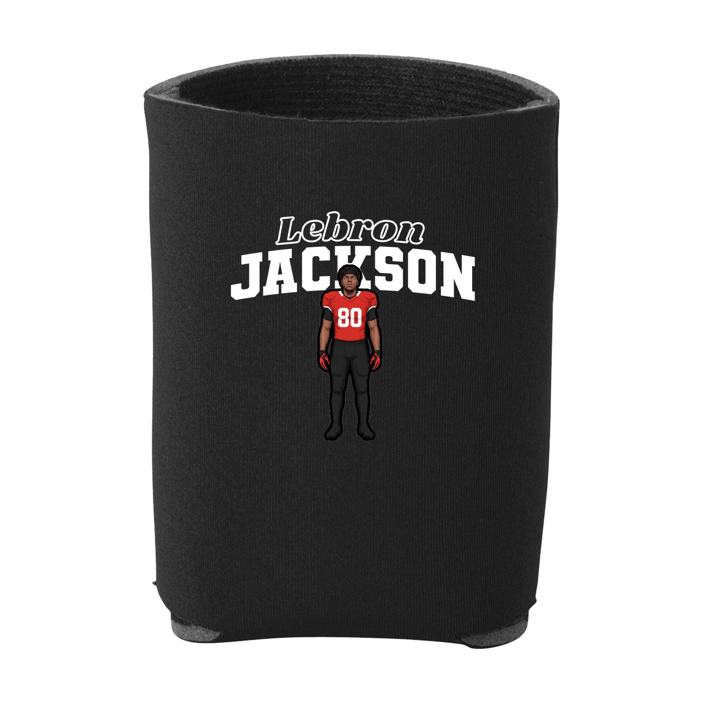Can Holder — Name Arch in Black