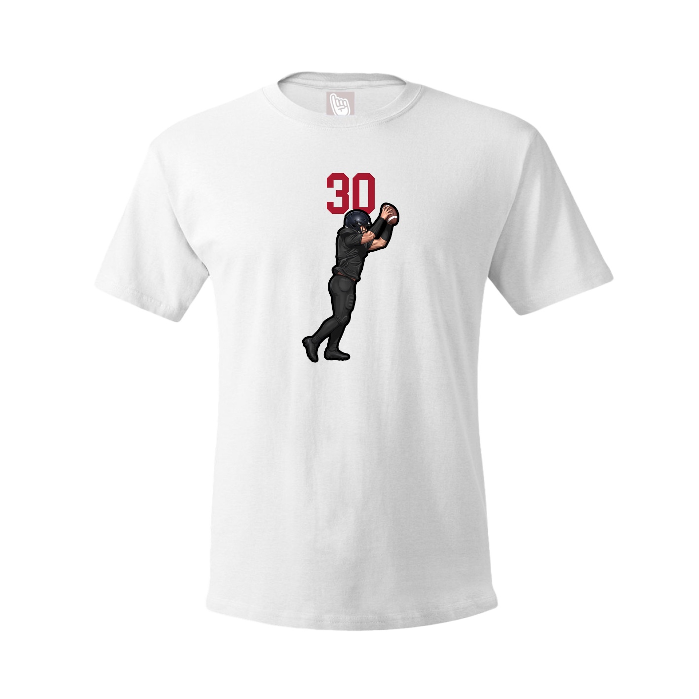 Tee — Number Top in White