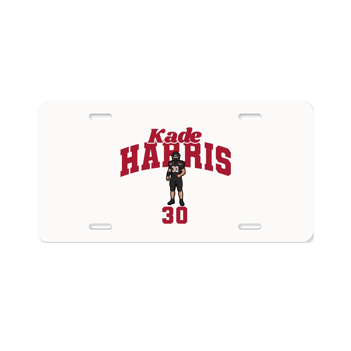 License Plate — Signature Arch in Classic