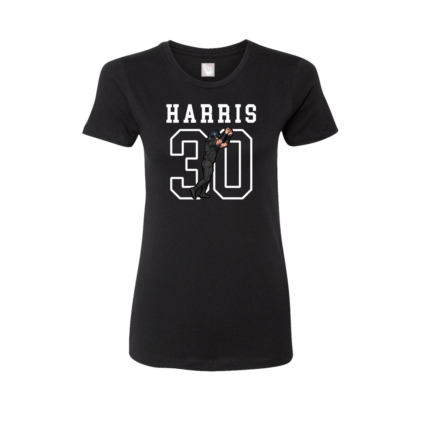 Fitted Women's Tee — Shirsey in Black