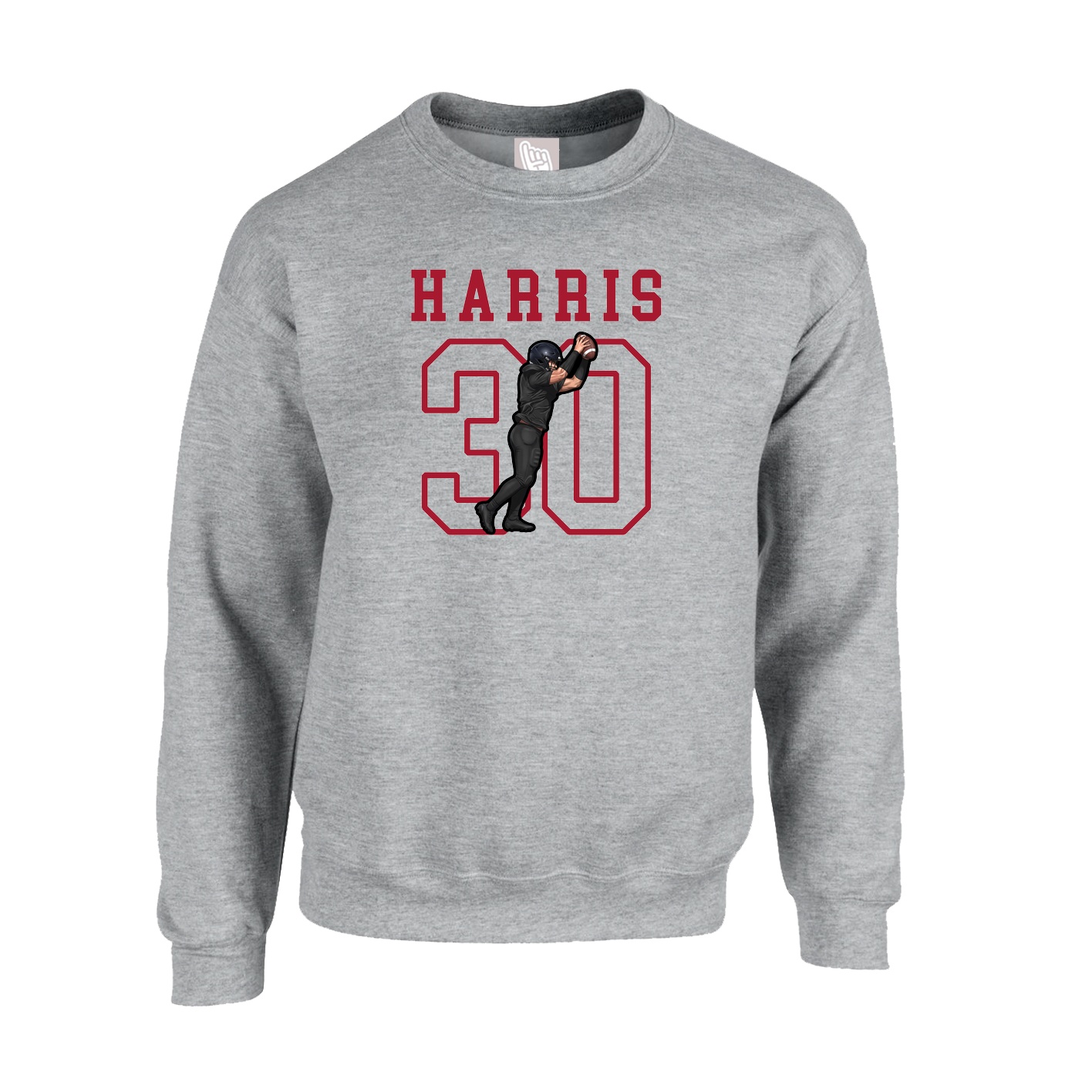 Fleece Crew — Shirsey in Grey