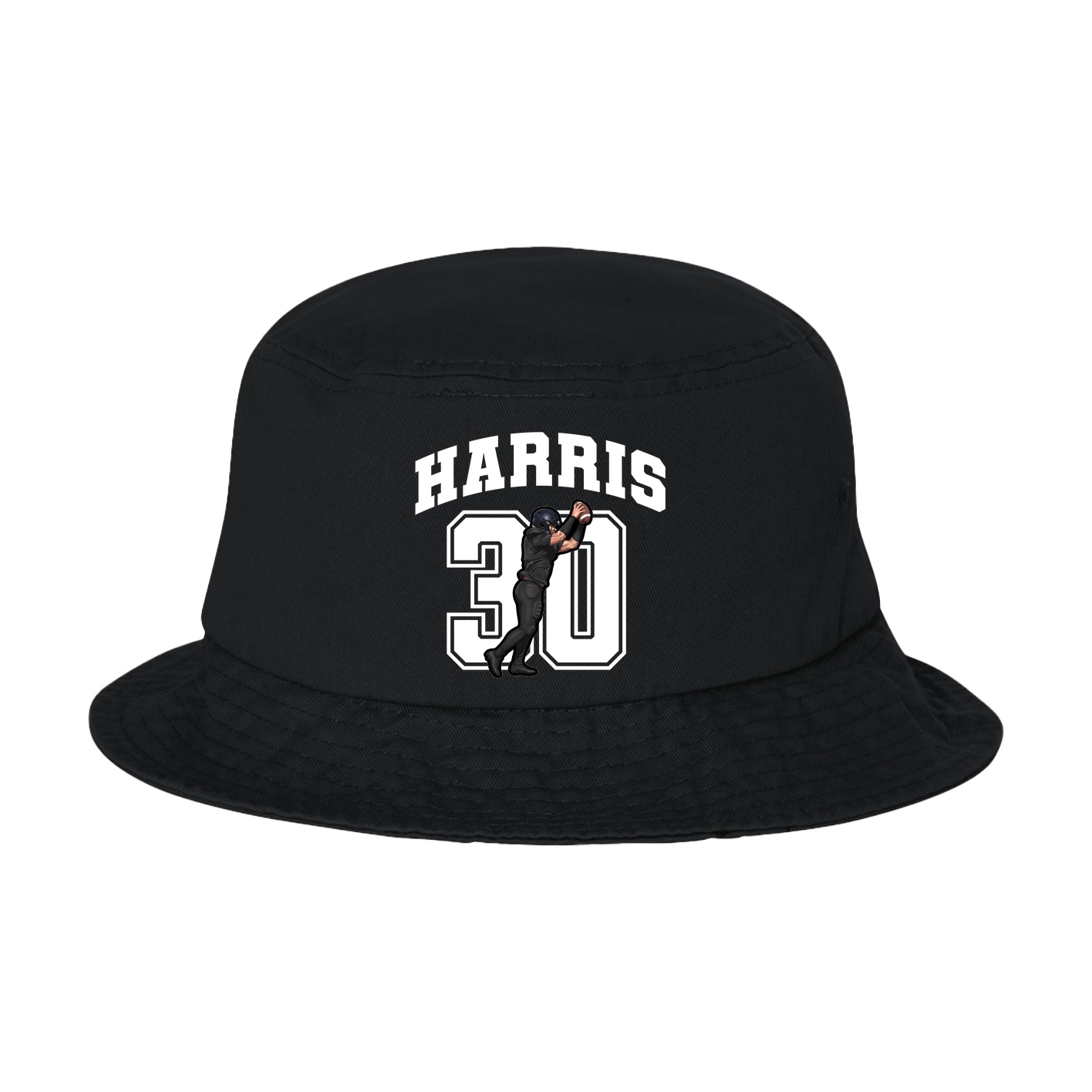 Bucket Cap — Number in Black