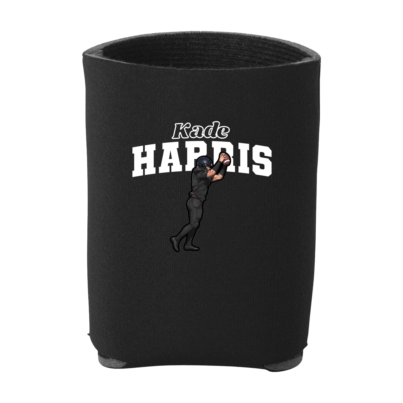 Can Holder — Name Arch in Black