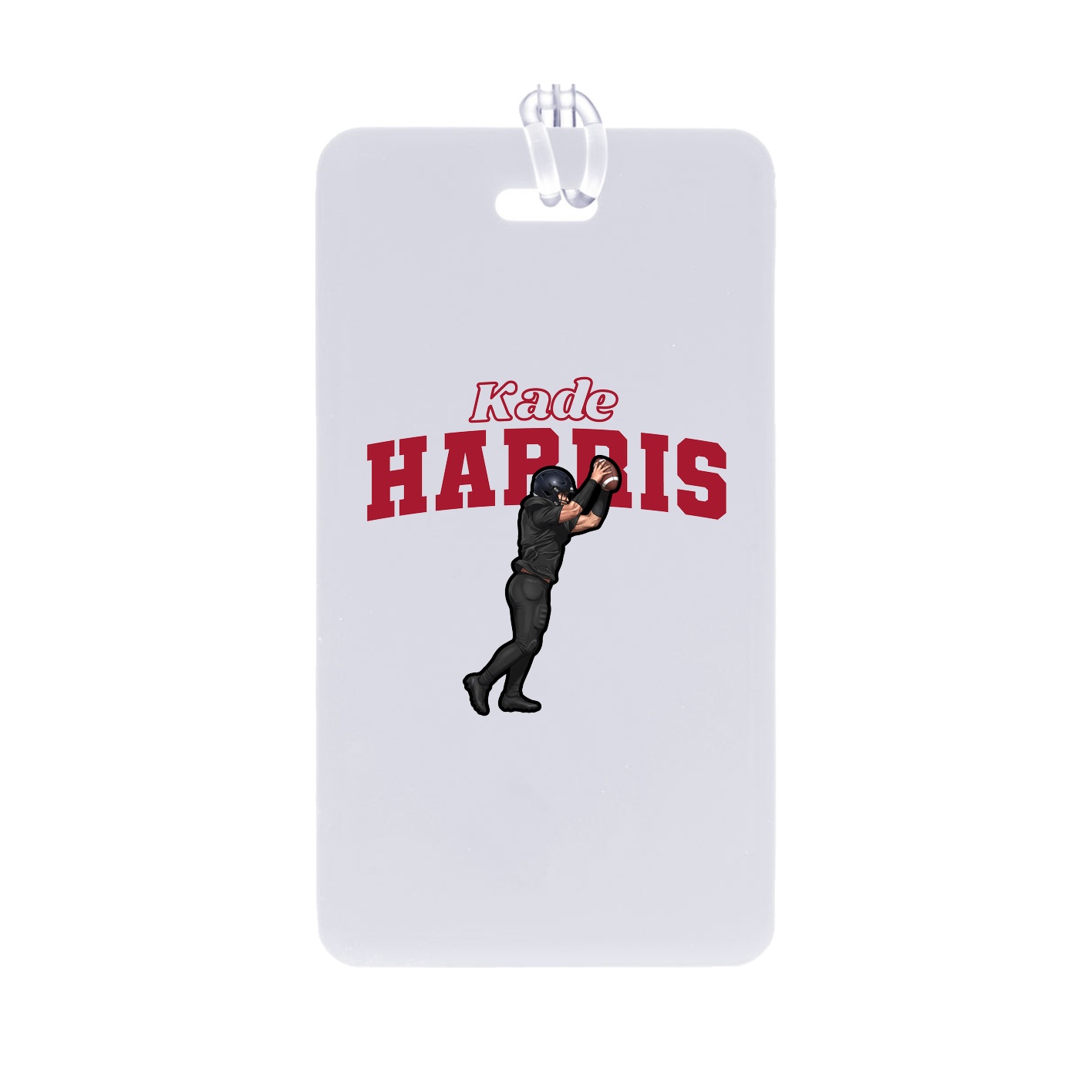 Bag Tag — Name Arch in Classic