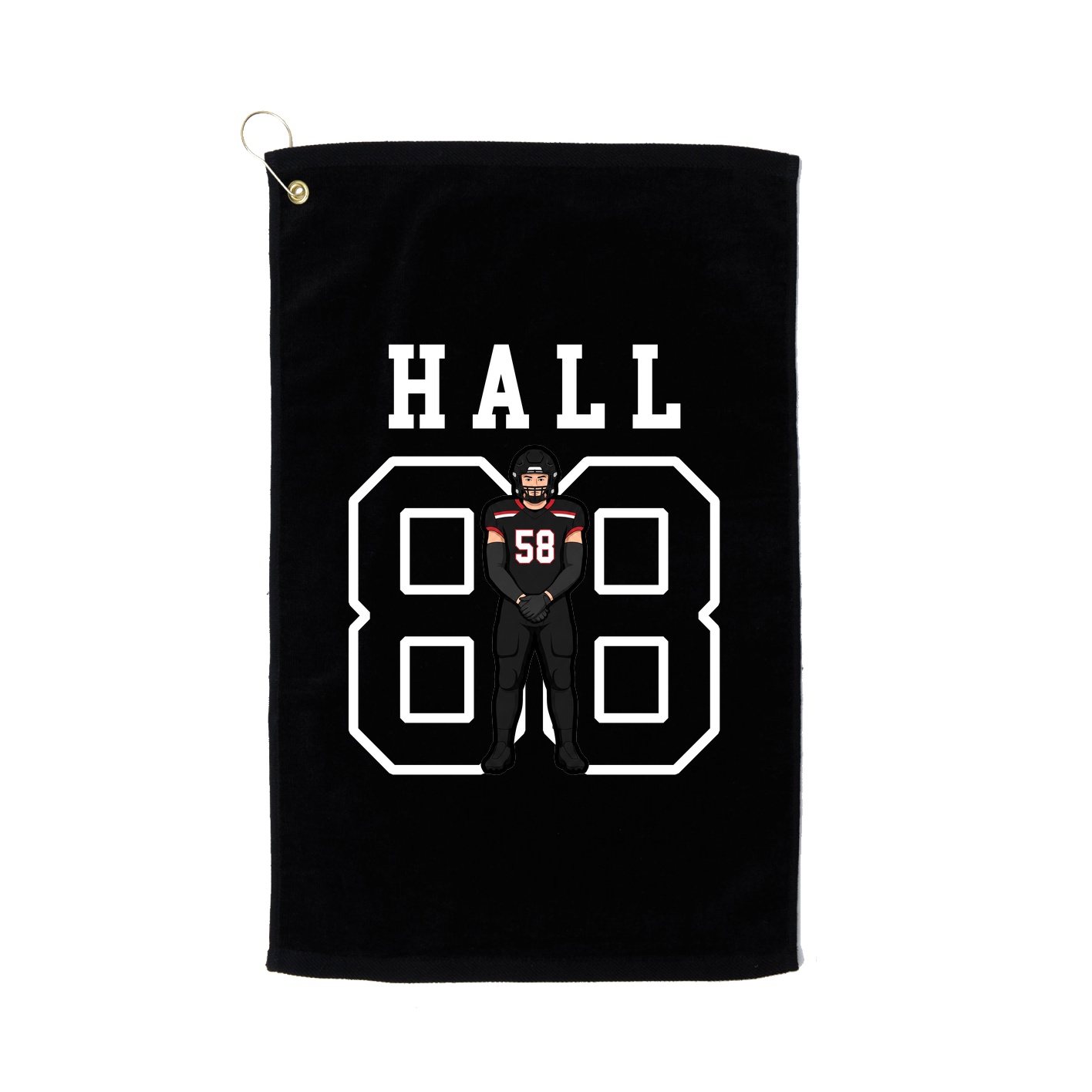 Golf Towel — Shirsey in Black