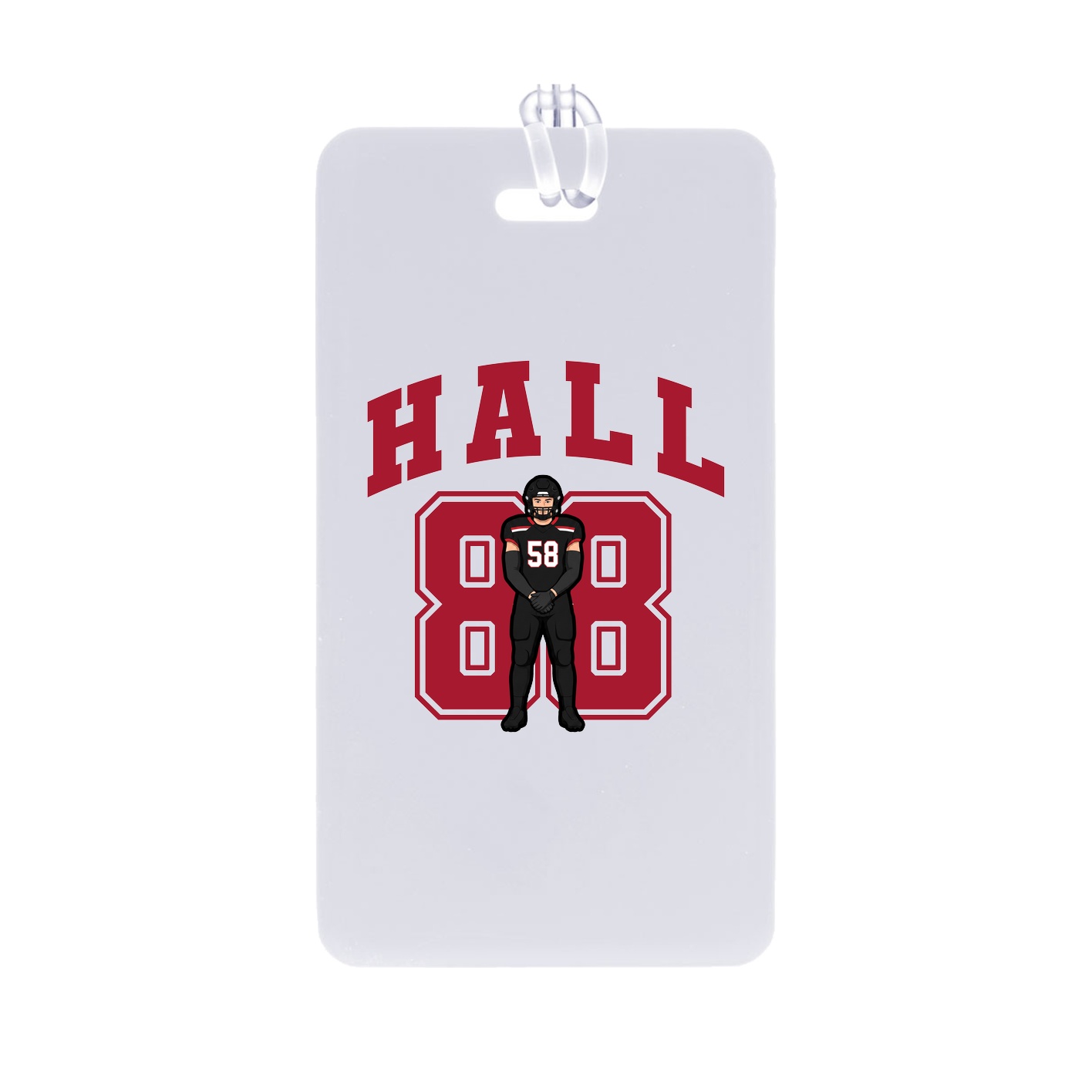 Bag Tag — Number in Classic