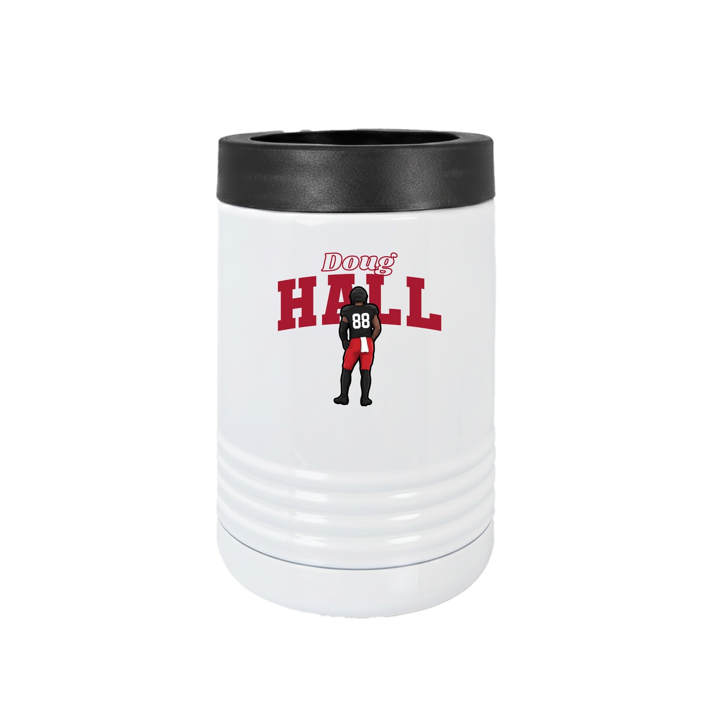 Beverage Holder — Name Arch in White