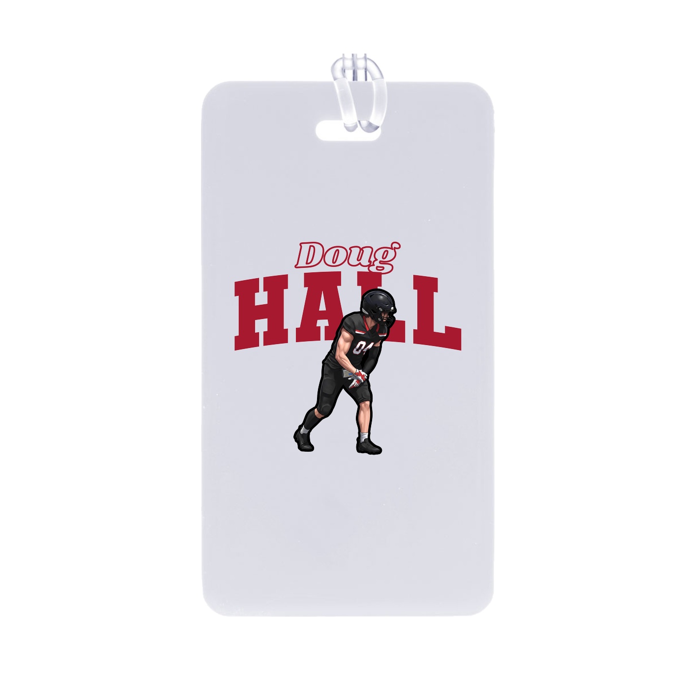 Bag Tag — Name Arch in Classic