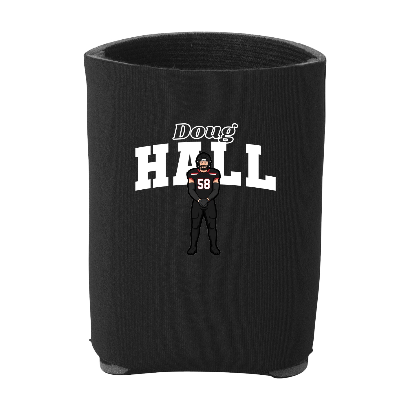 Can Holder — Name Arch in Black