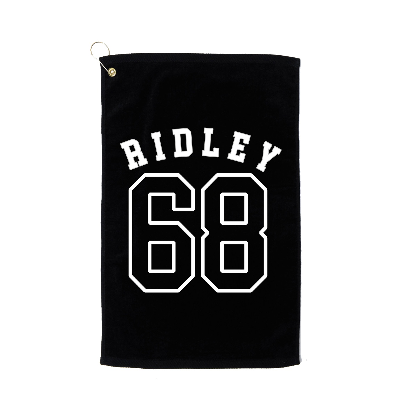 Golf Towel — Shirsey Arch in Black