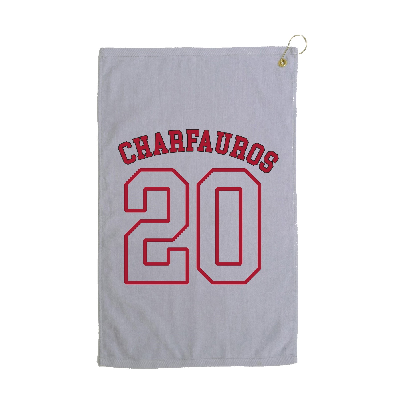 Golf Towel — Shirsey Arch in Grey
