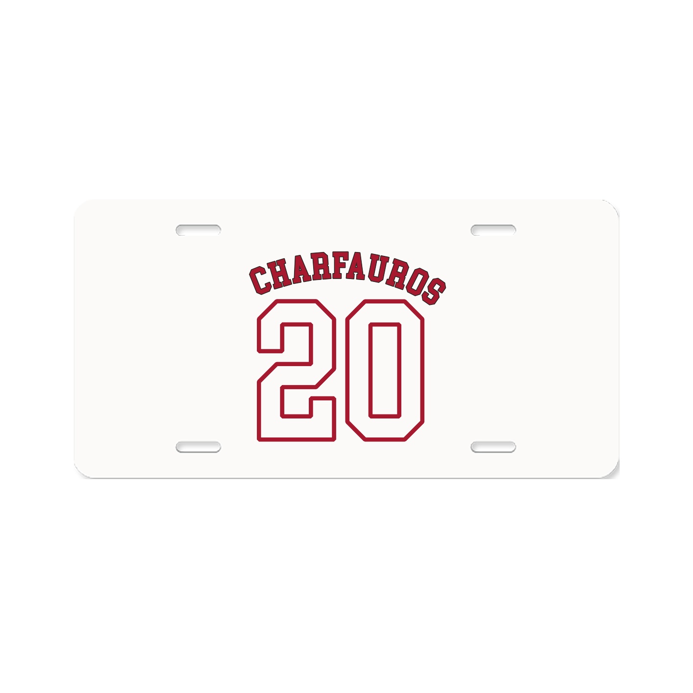License Plate — Shirsey Arch in Classic