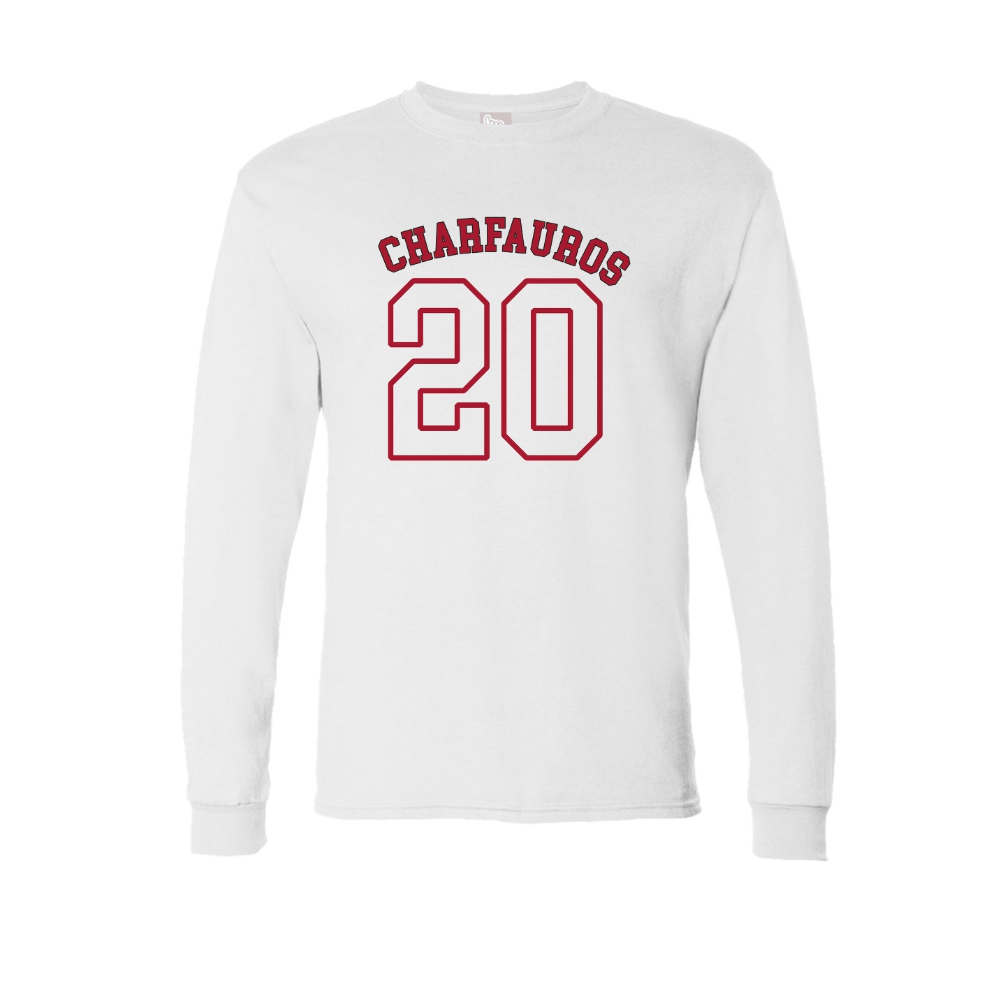 Long Sleeve Tee — Shirsey Arch in White