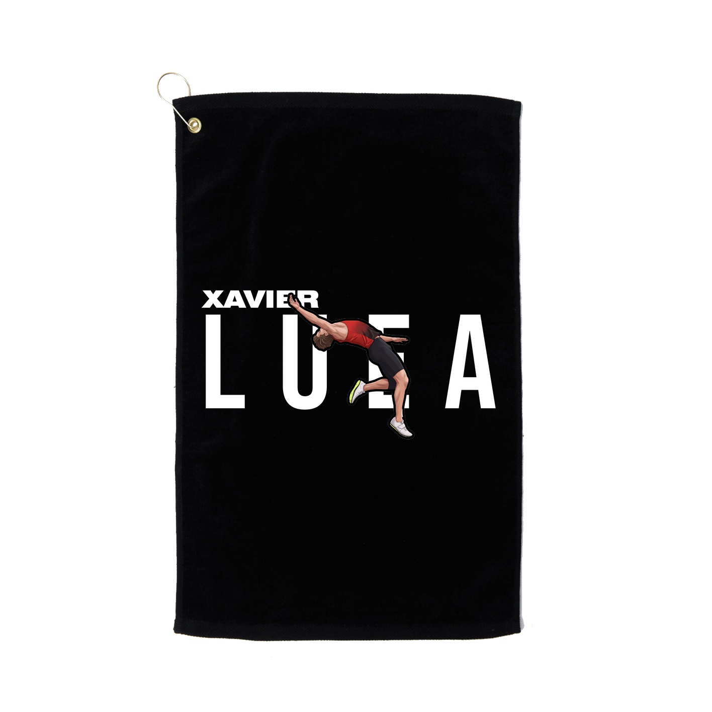 Golf Towel — Player Name in Black