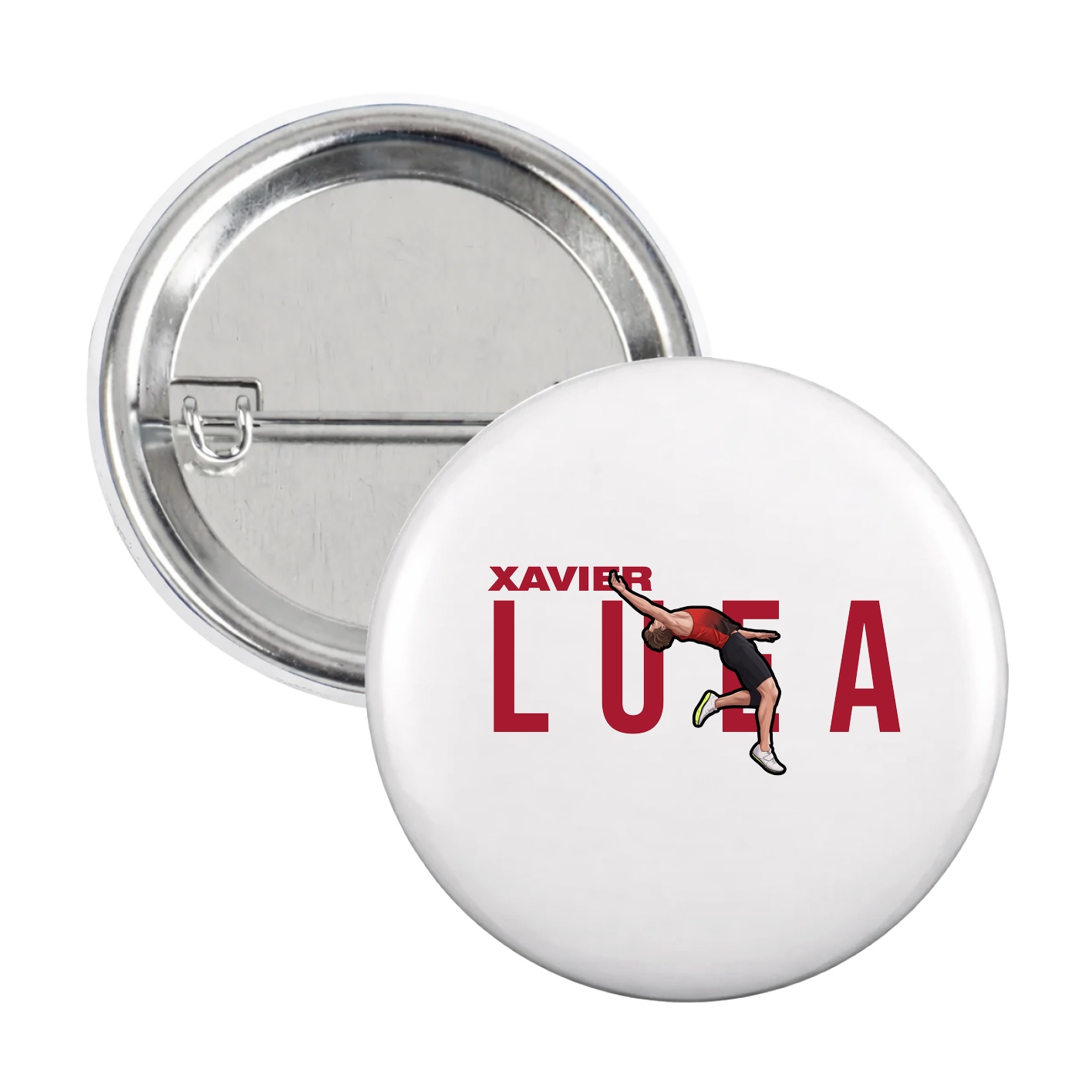 Game Day Button — Player Name in White