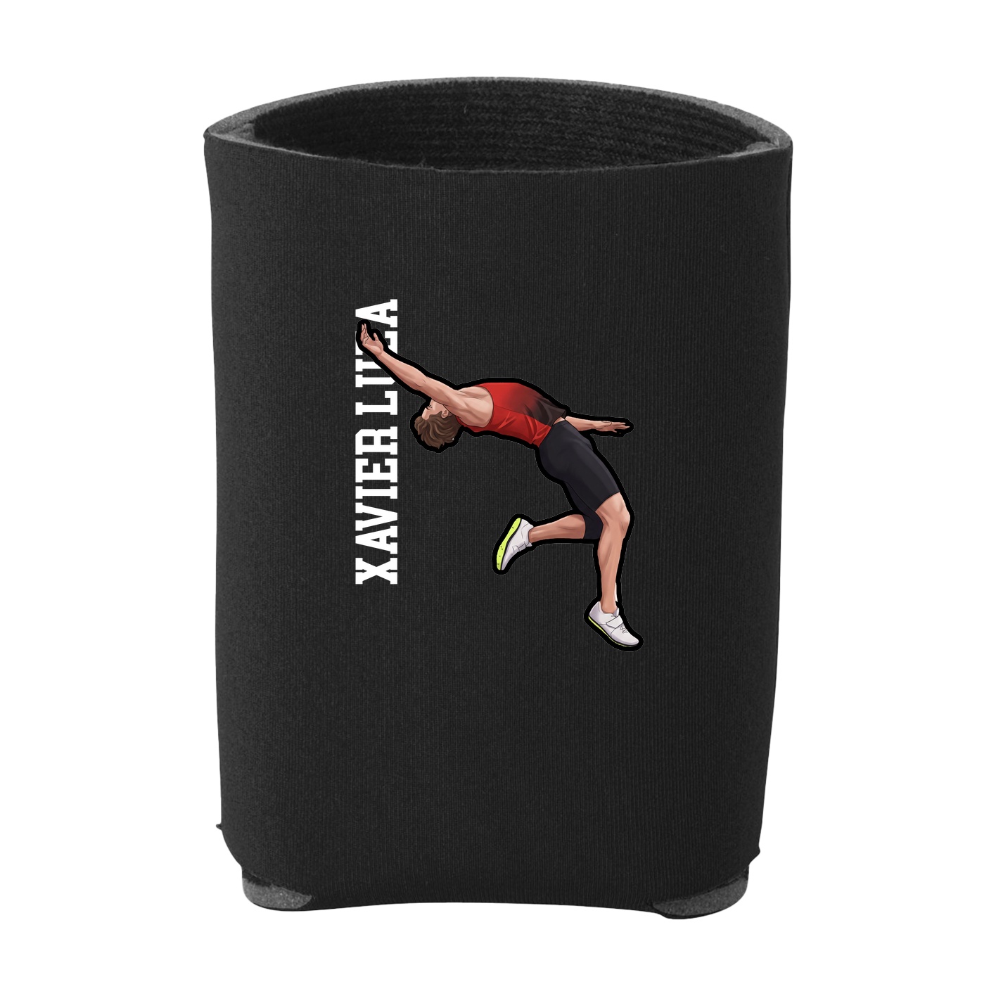 Can Holder — Name Vertical in Black