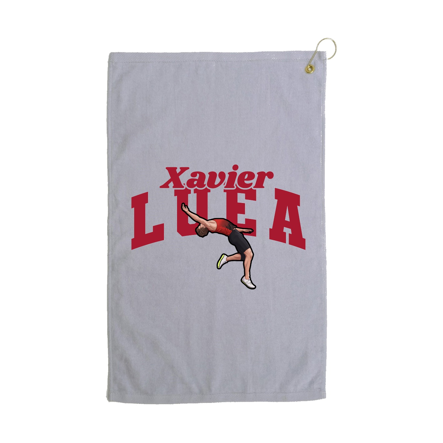 Golf Towel — Signature Arch in Grey