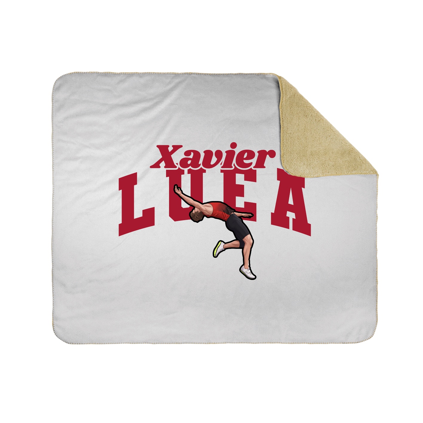Throw Blanket — Signature Arch in White