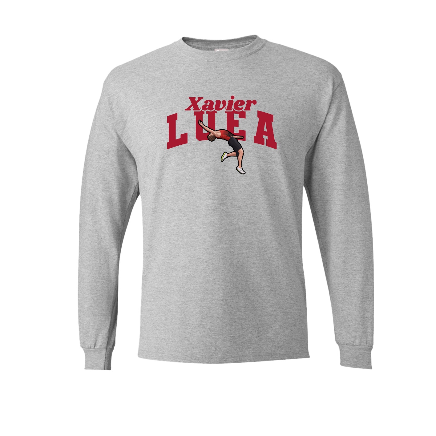 Long Sleeve Tee — Signature Arch in Grey