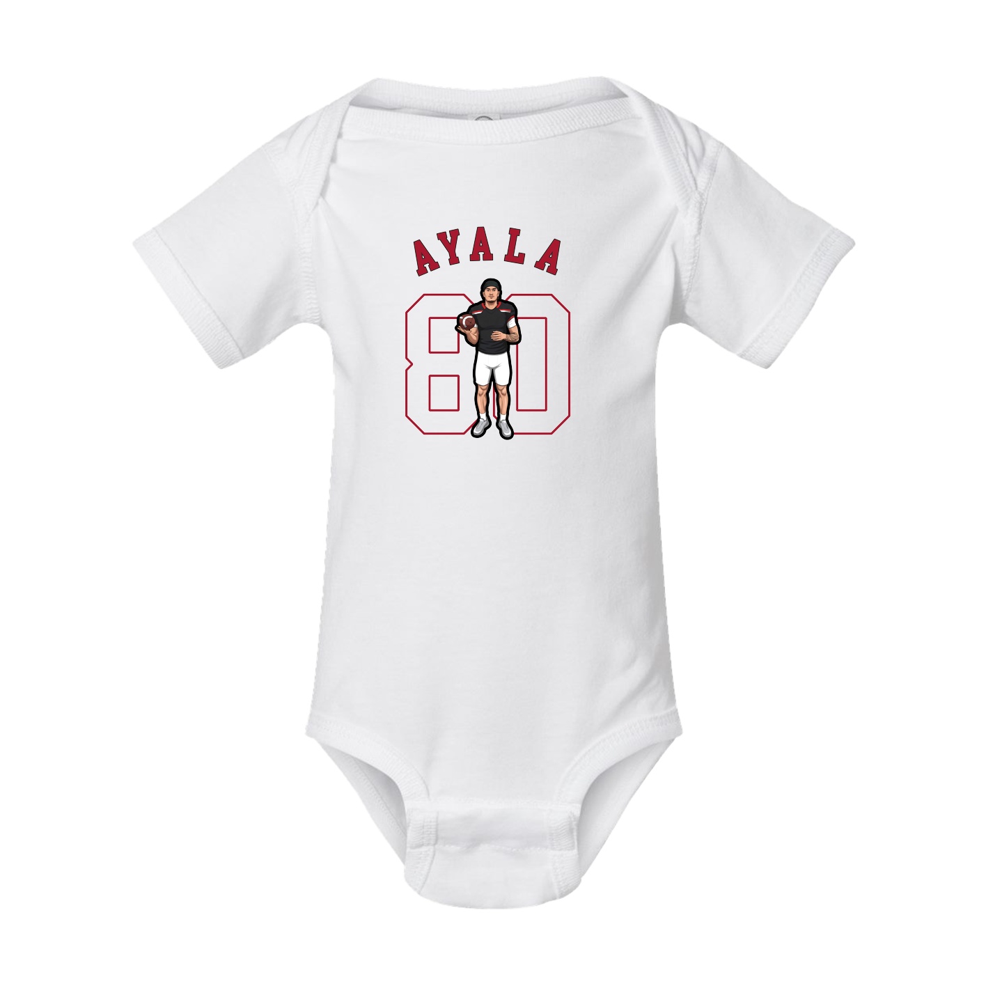 Baby Onesie — Shirsey Arch in White