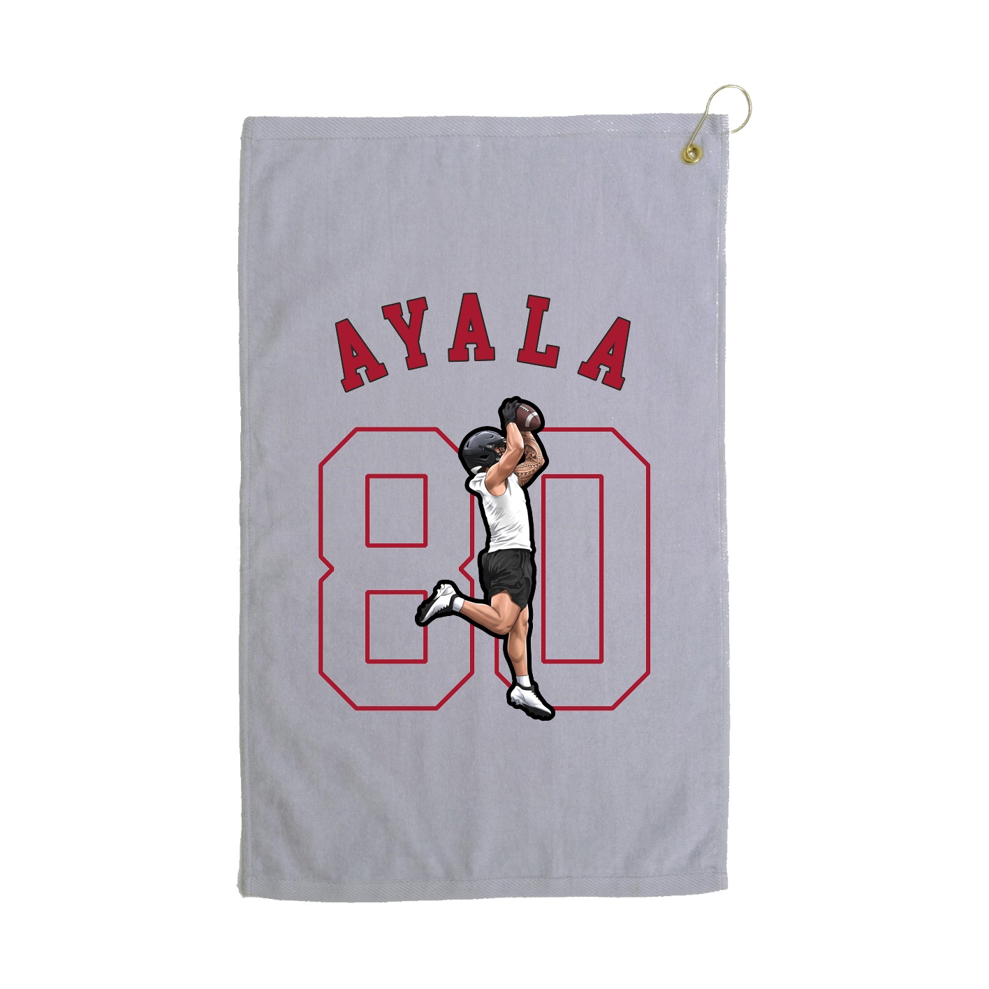 Golf Towel — Shirsey Arch in Grey