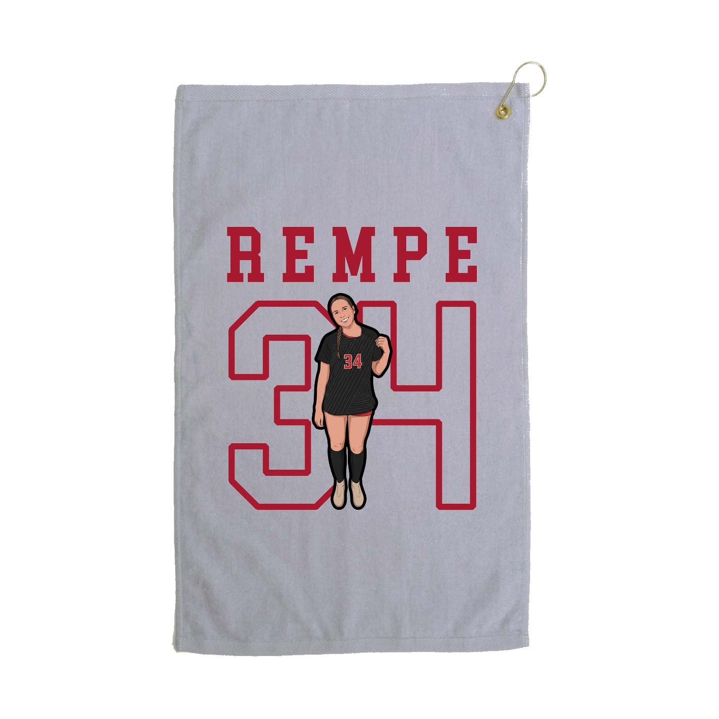 Golf Towel — Shirsey in Grey